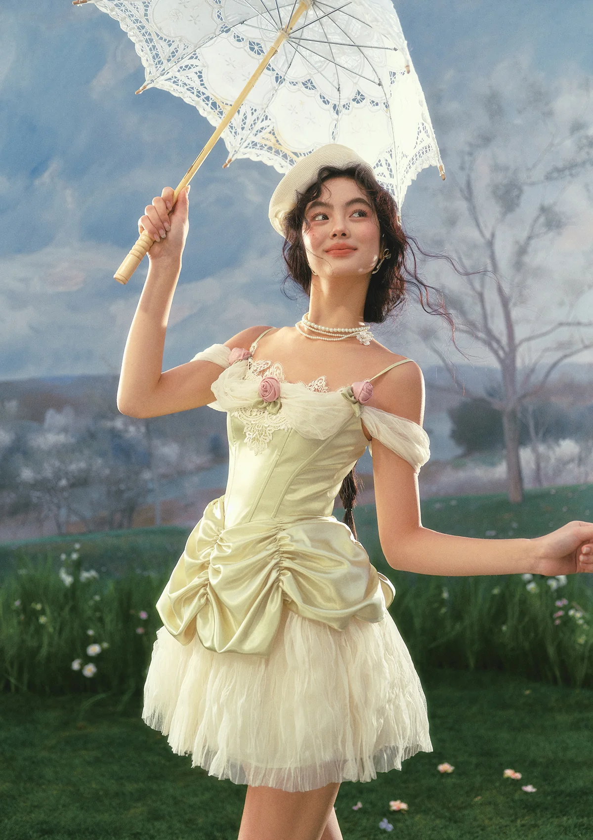 Antique Cake Corset Dress - Image 4