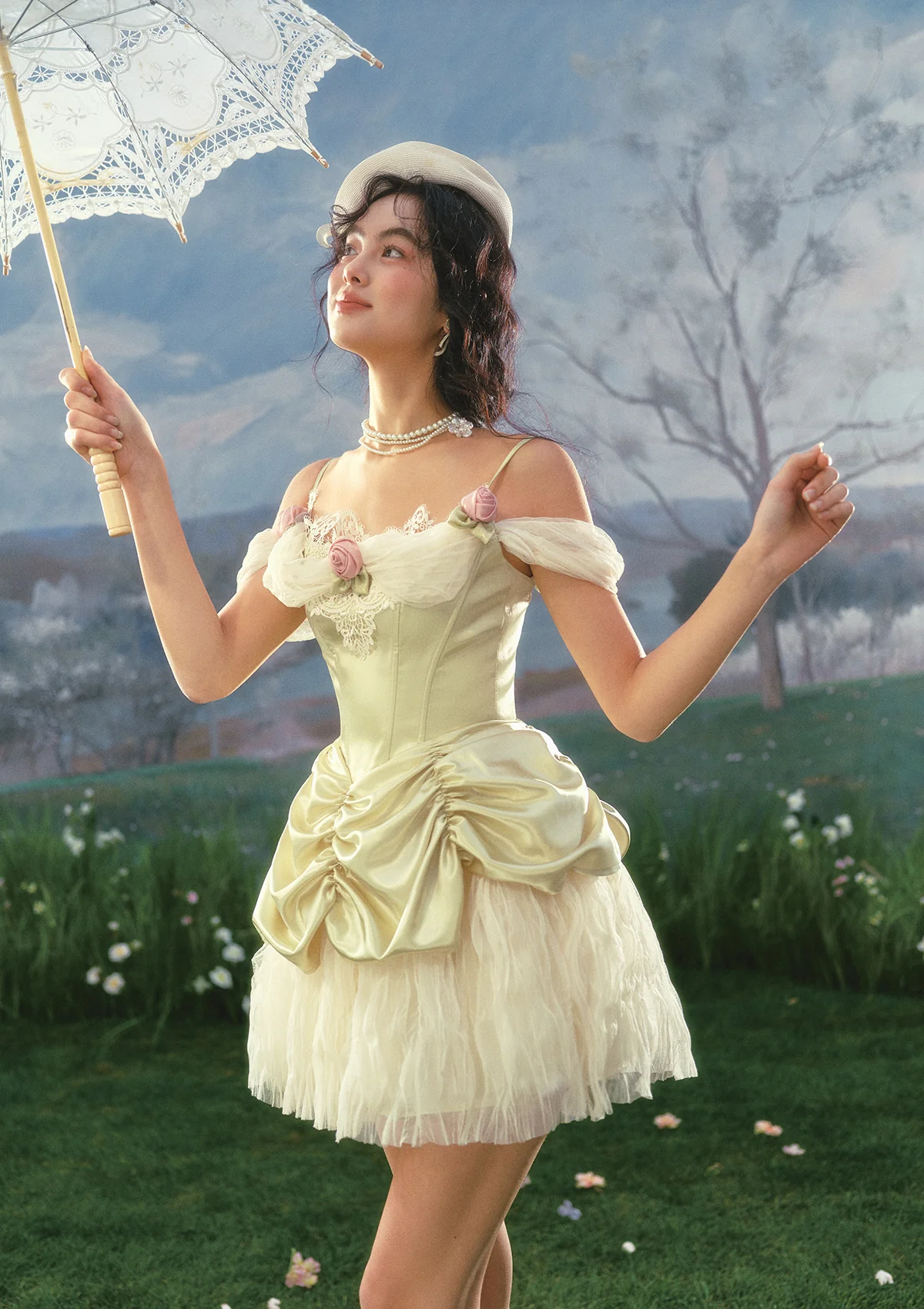 Antique Cake Corset Dress - Image 7