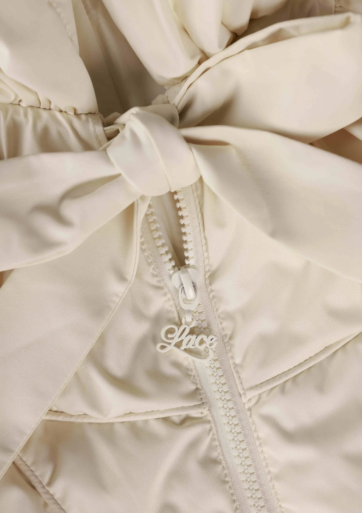 Black&White Warrior Down Coat (White) - Image 13
