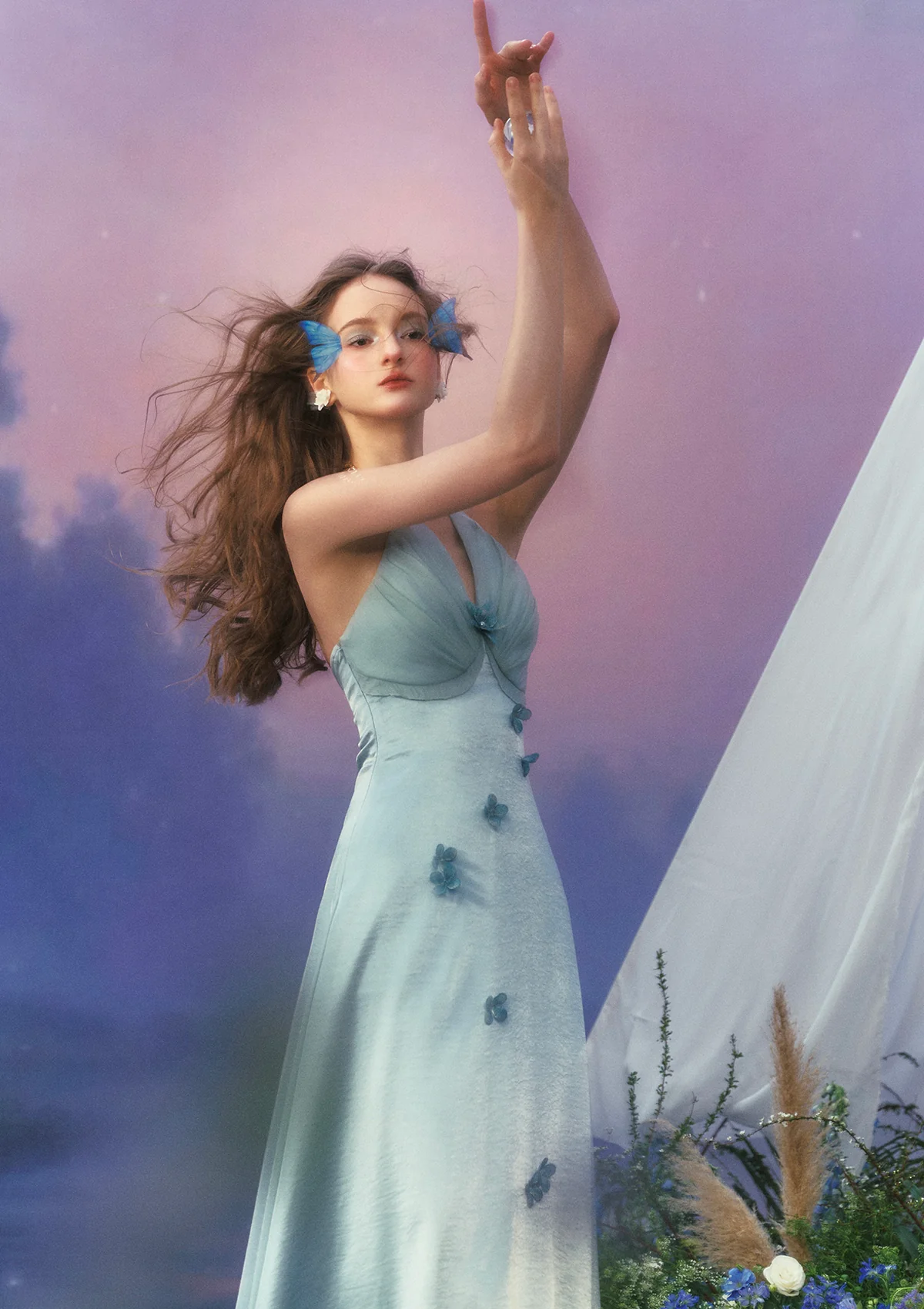 Butterfly Pearl Dress - Image 4