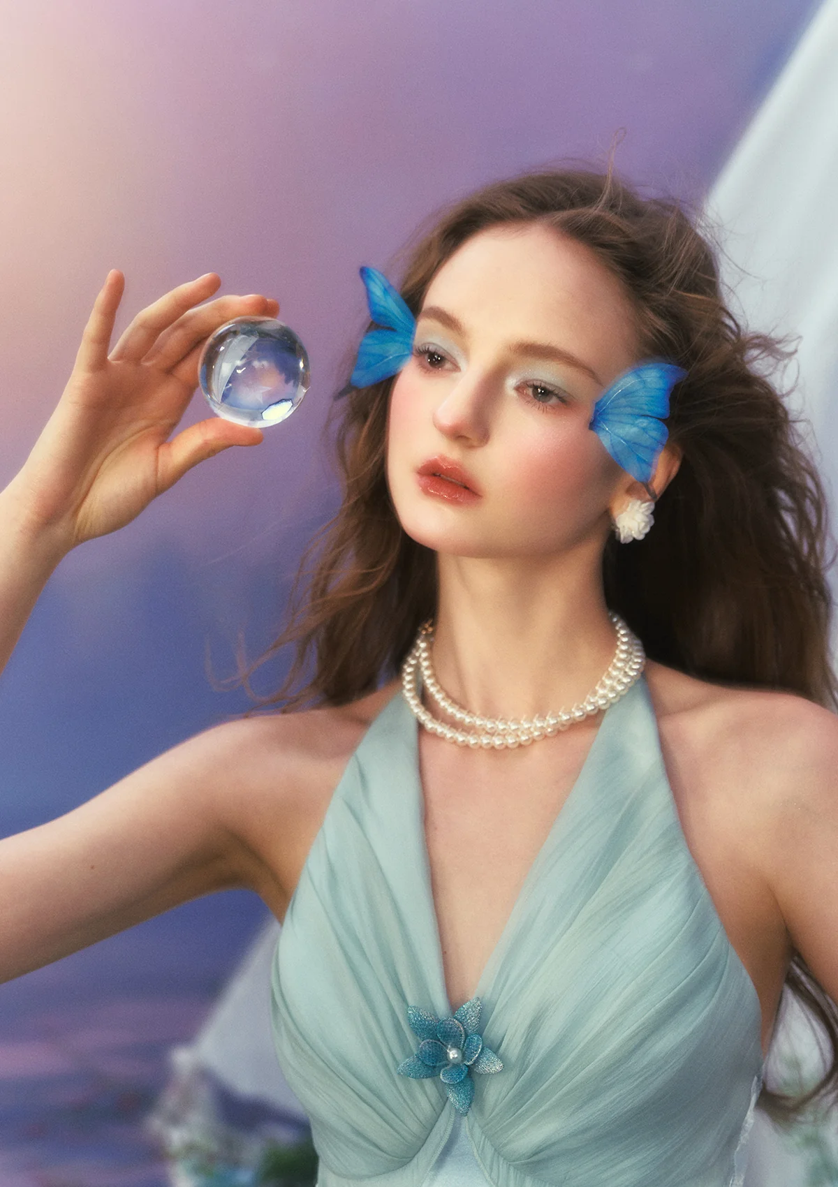 Butterfly Pearl Dress - Image 6