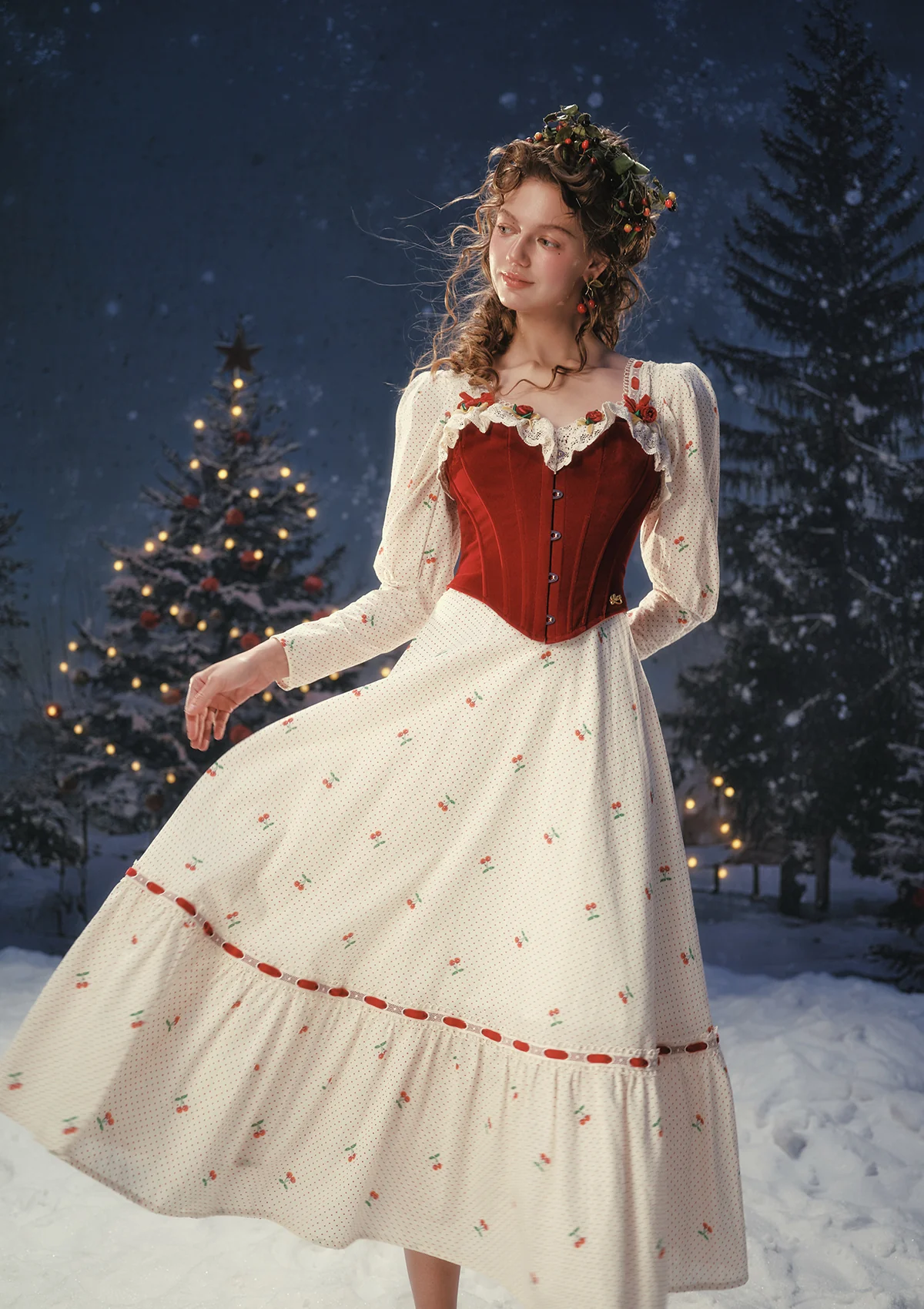 Cherry Bite Dress - Image 5
