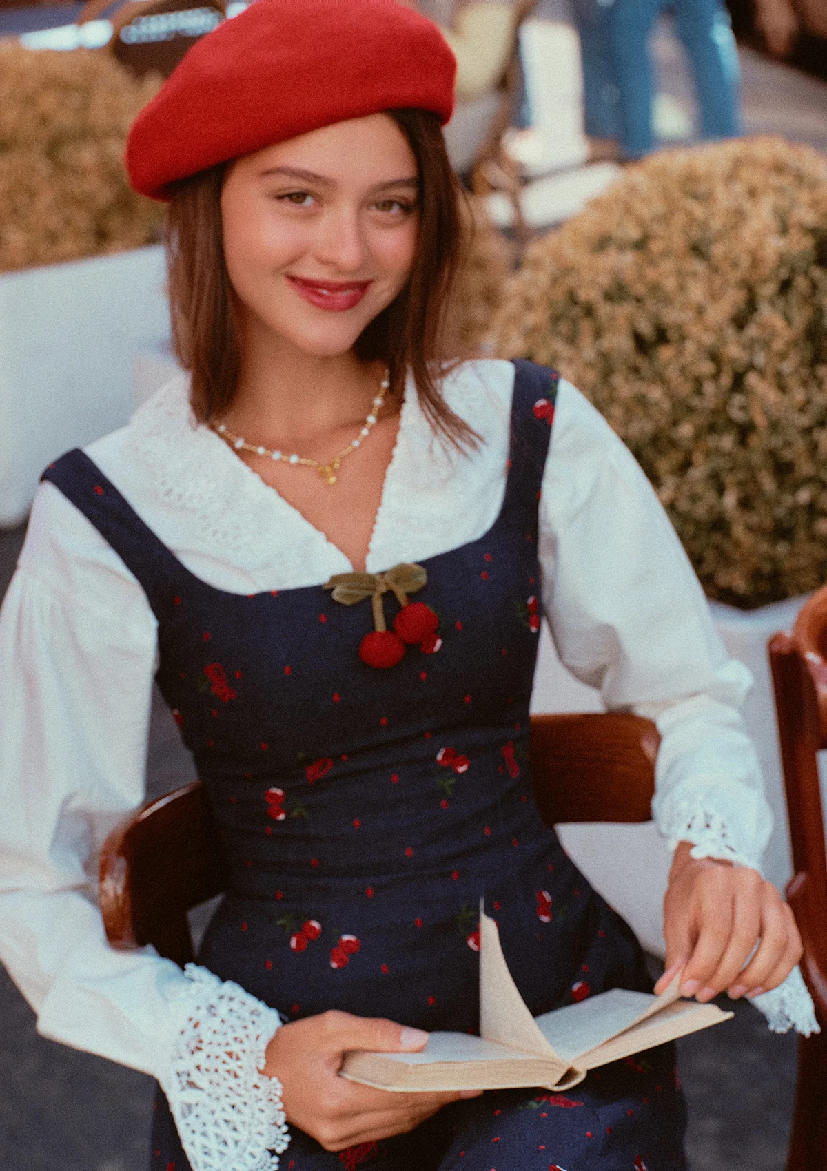 Cherry Cowgirl Dress - Image 6