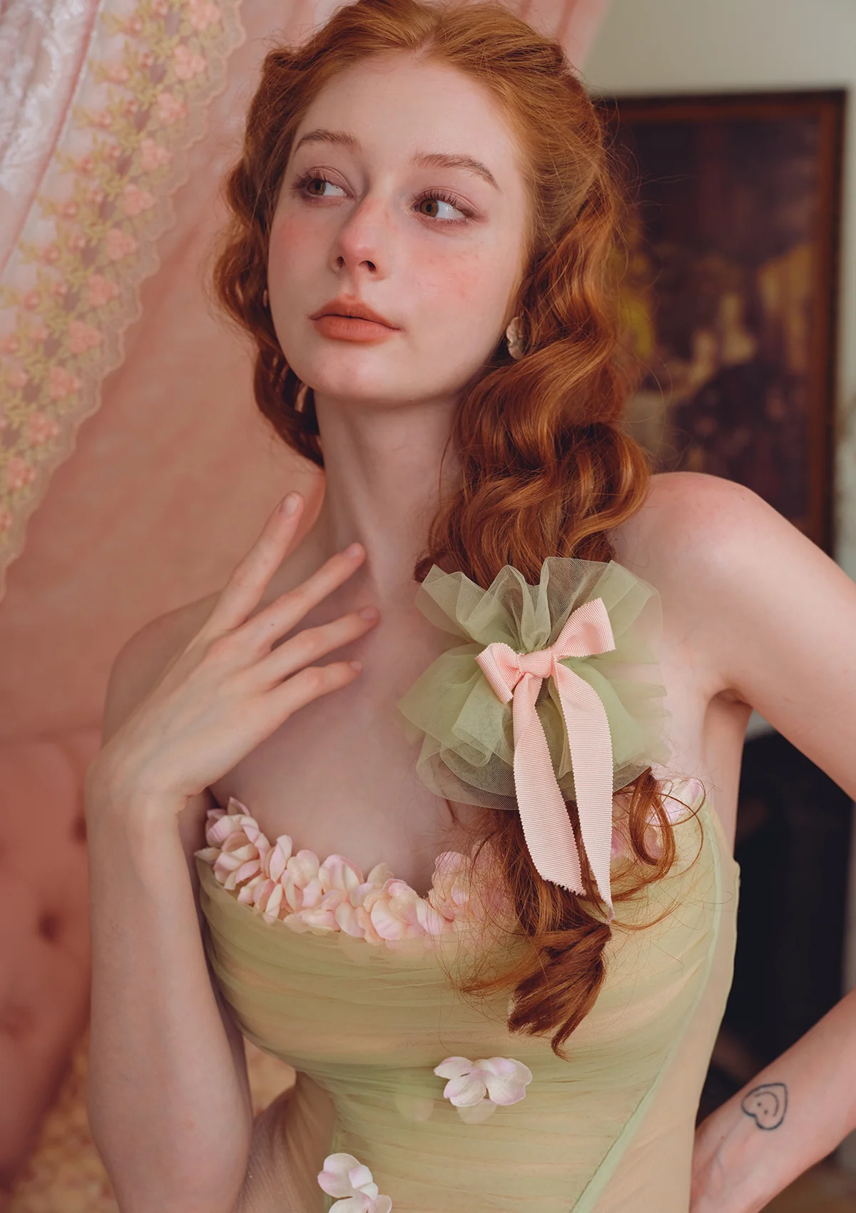 Écoute Les Fleurs Tomber Dress - Image 6
