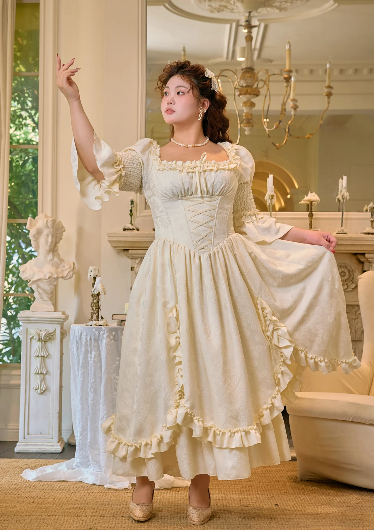 Curve & Plus Angel's Cradle Corset Dress - Image 7