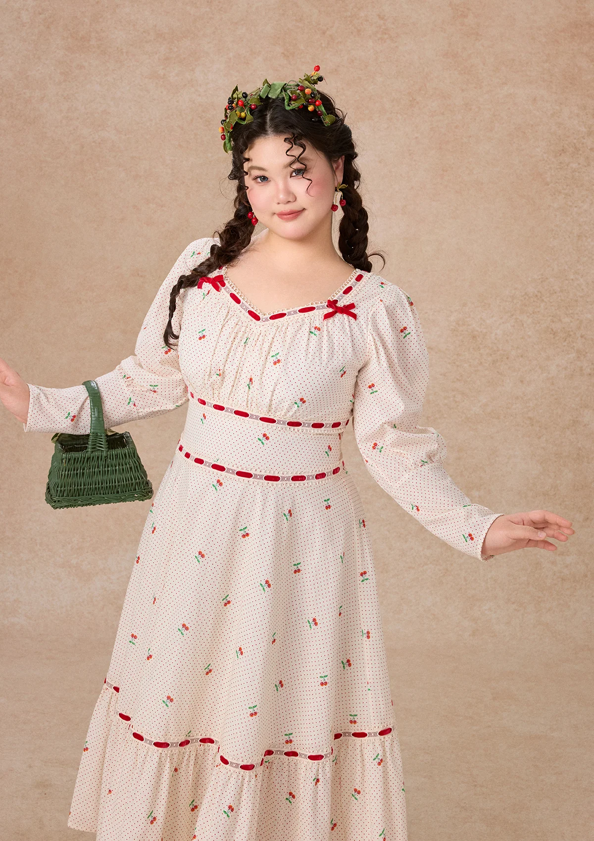 Curve & Plus Cherry Bite Dress - Image 9