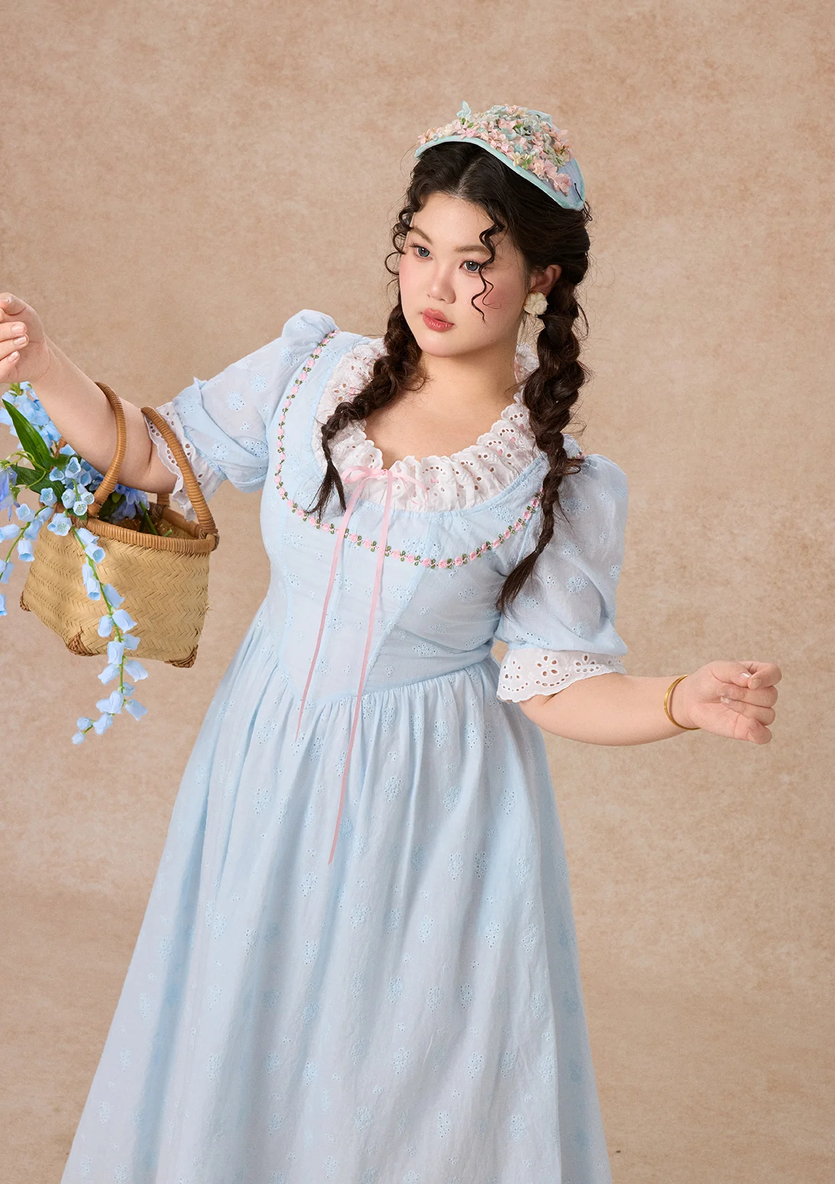 Curve & Plus Mary's Morning Light Corset Dress - Image 5