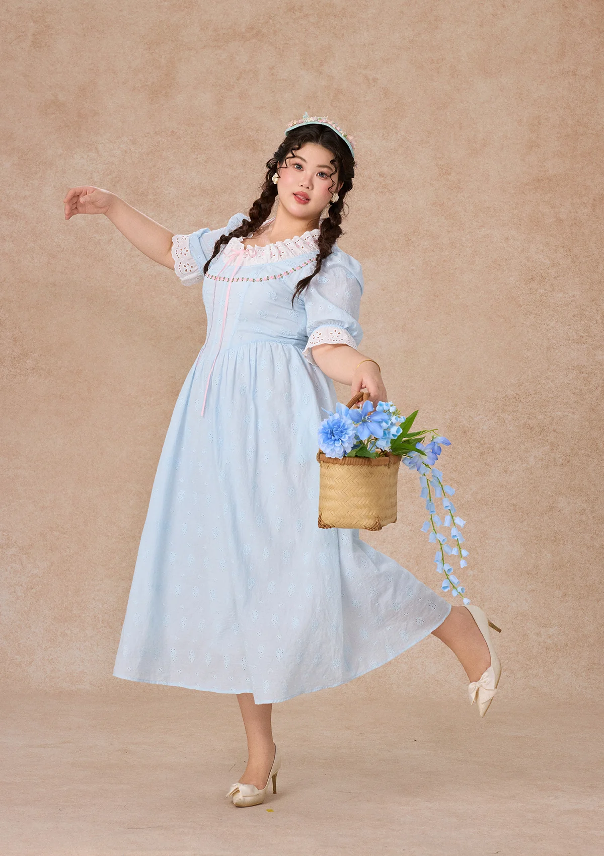 Curve & Plus Mary's Morning Light Corset Dress - Image 6