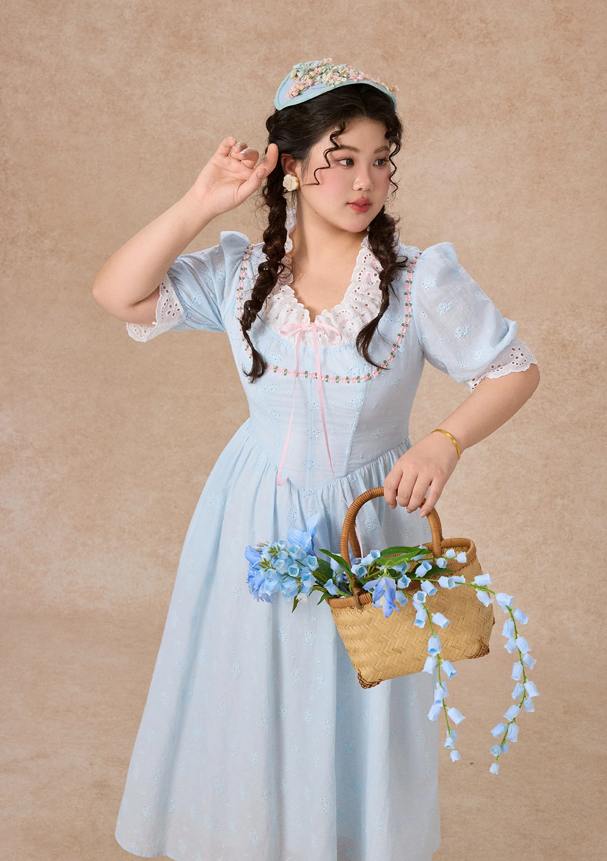 Curve & Plus Mary's Morning Light Corset Dress - Image 7