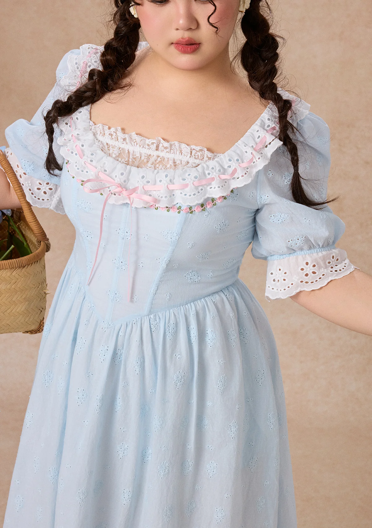 Curve & Plus Mary's Morning Light Corset Dress - Image 8