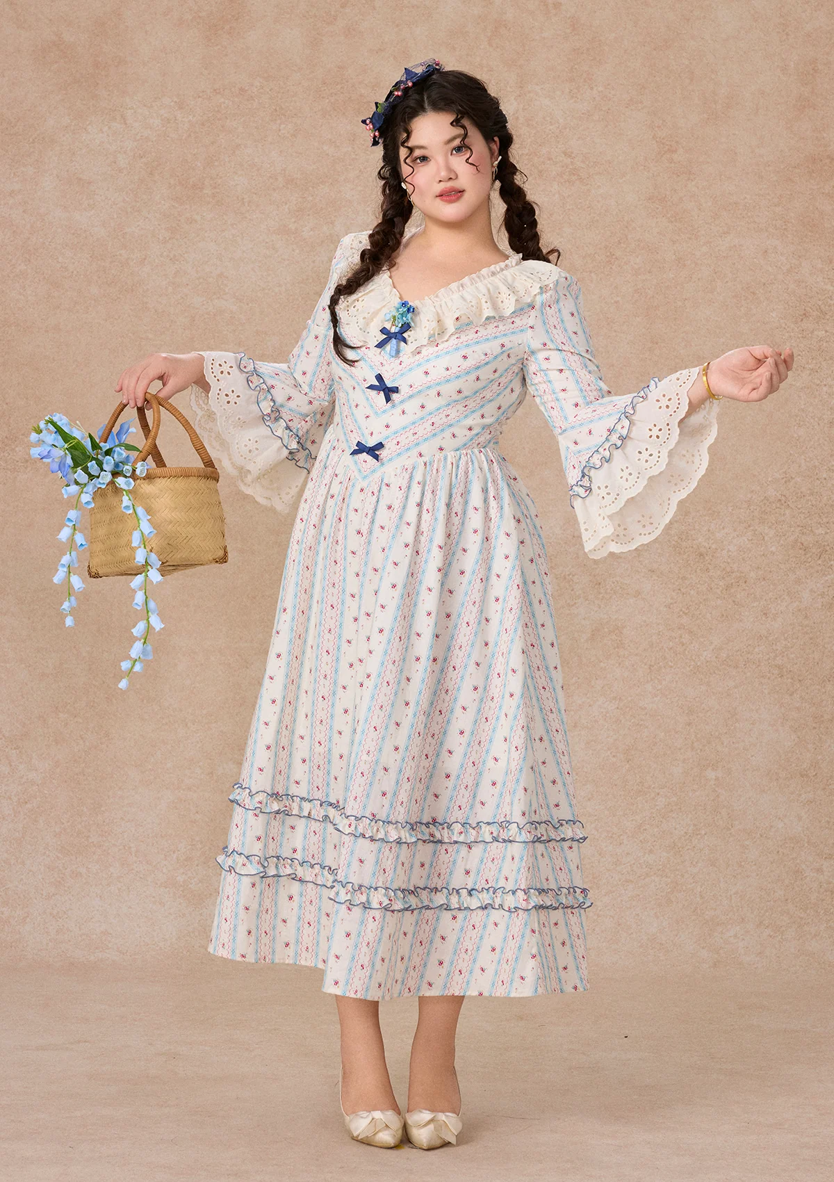 Curve & Plus Morning Versailles Dress - Image 4