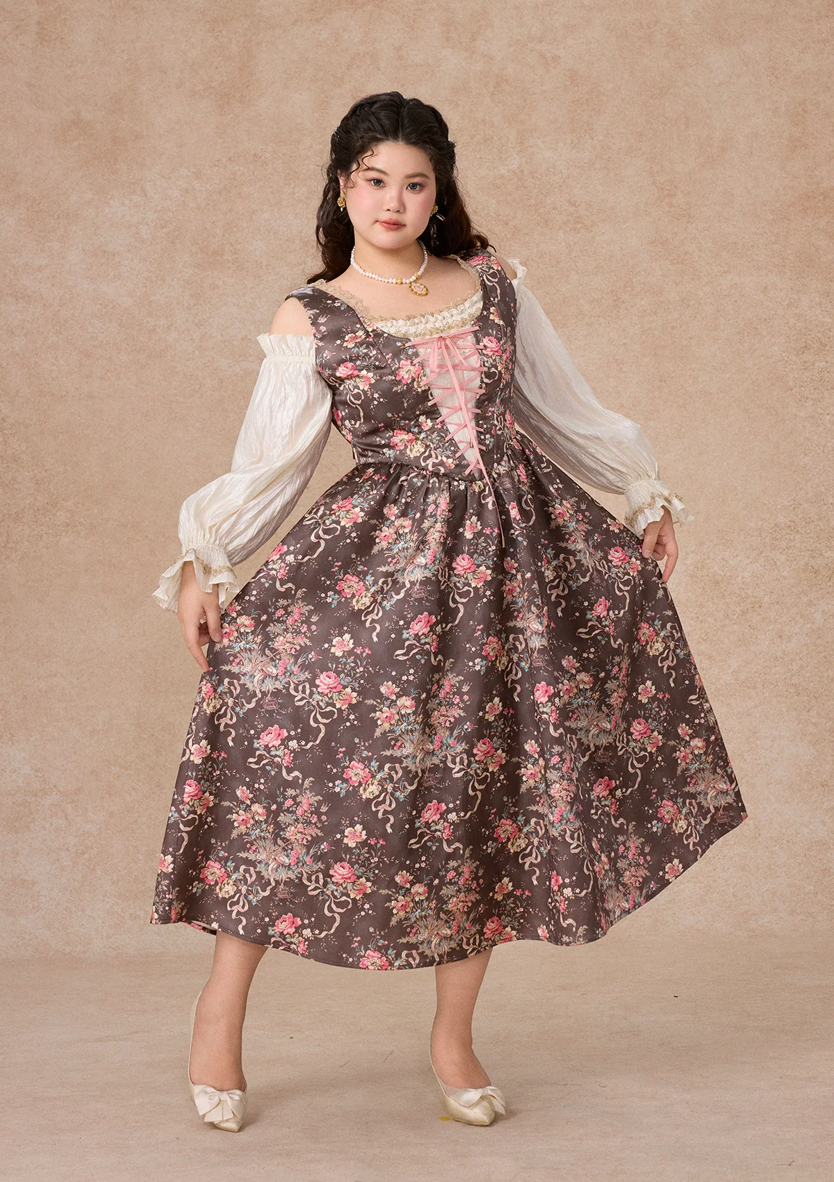 Curve & Plus Provence Diary Dress - Image 3