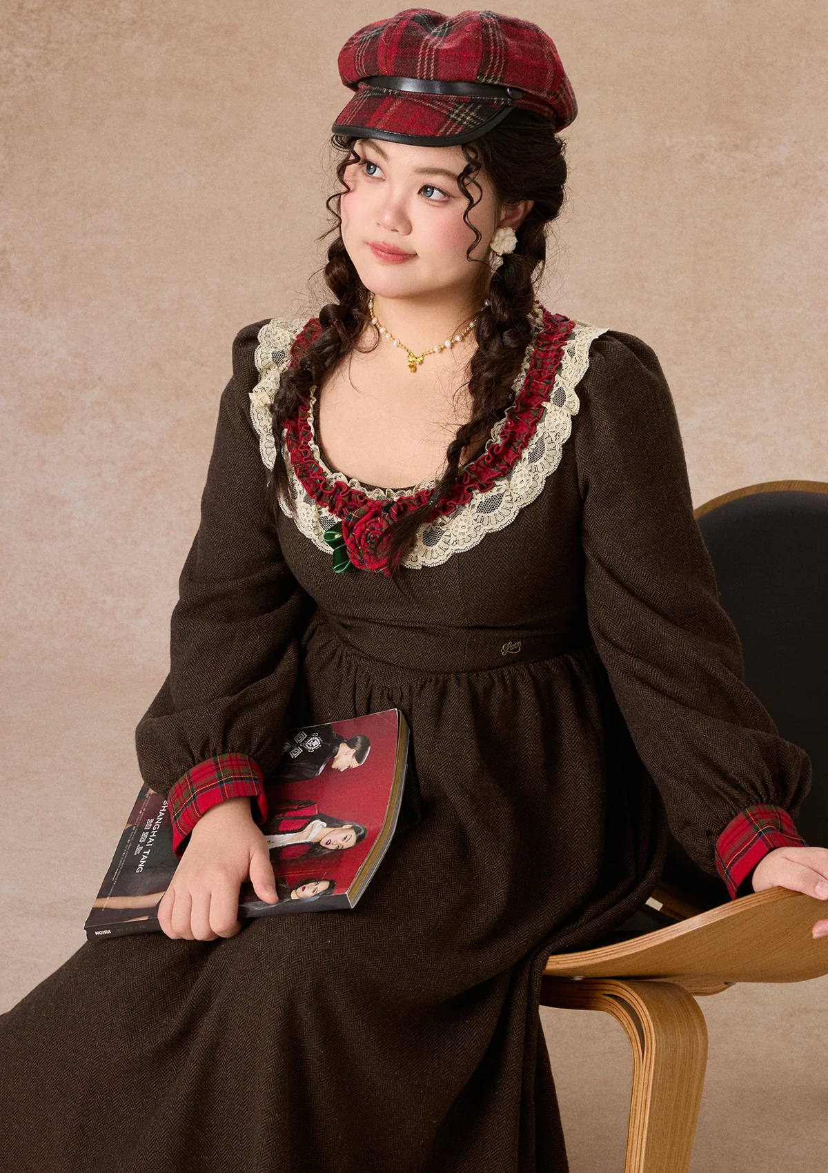 Curve&Plus Rose Madeleine Dress - Image 4