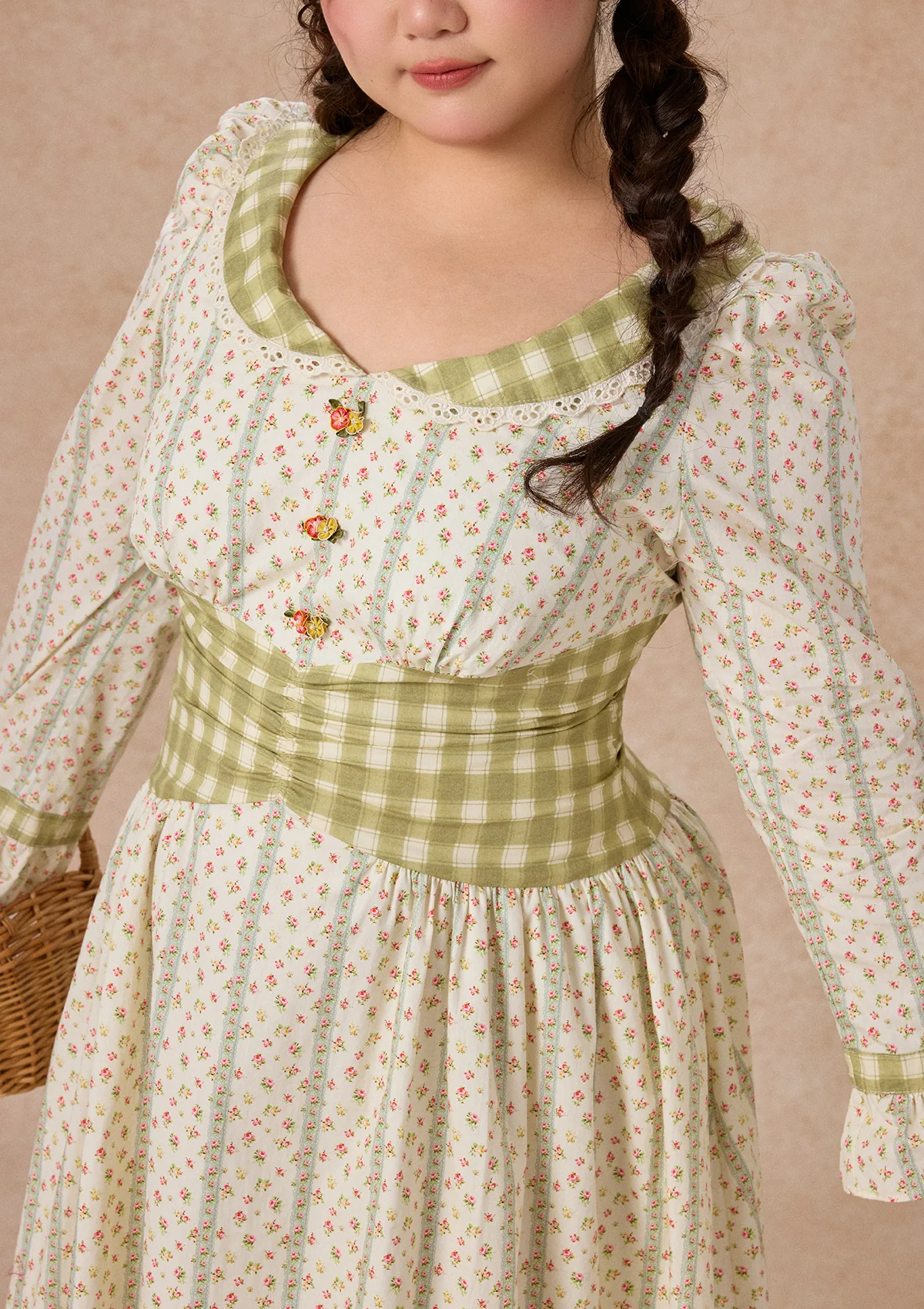 Curve & Plus Windsor Gardens Dress - Image 4
