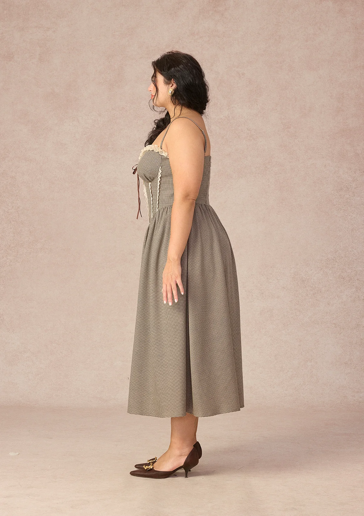 Curve&Plus Bear Date Dress（Long) - Image 4