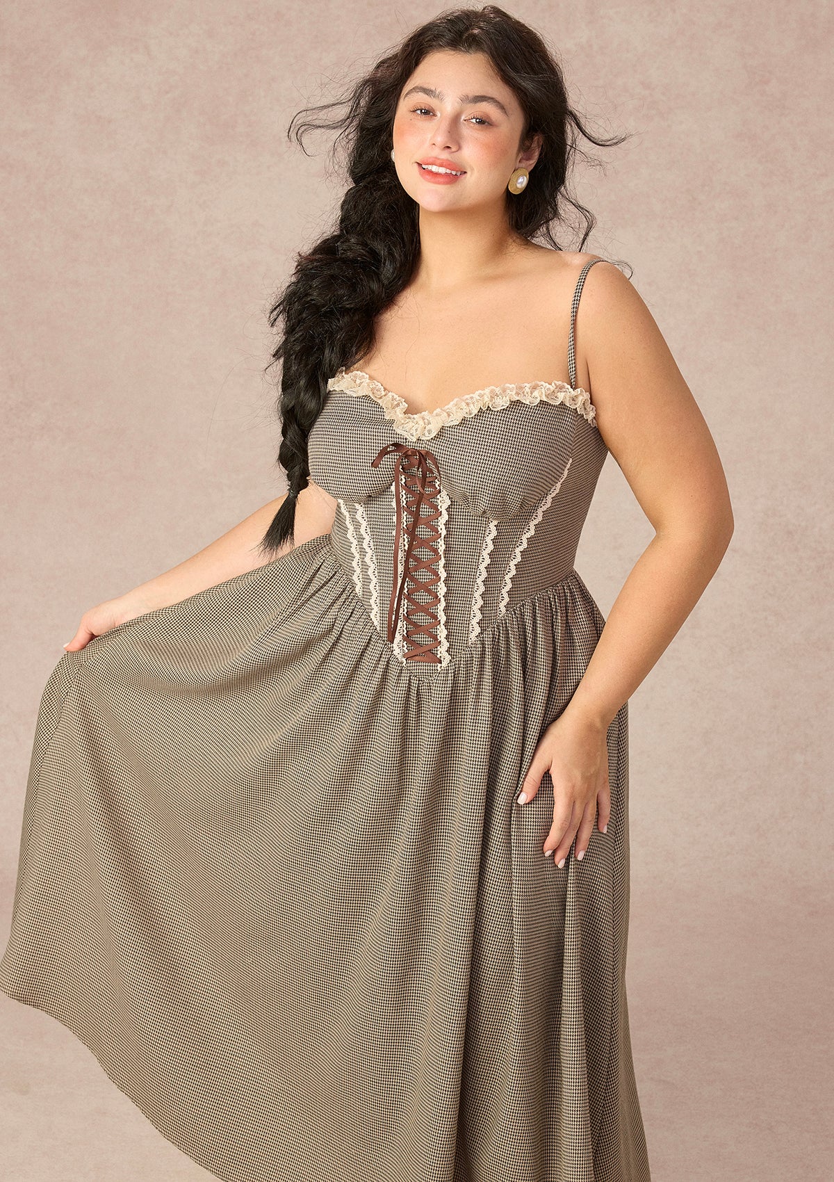 Curve&Plus Bear Date Dress（Long) - Image 6