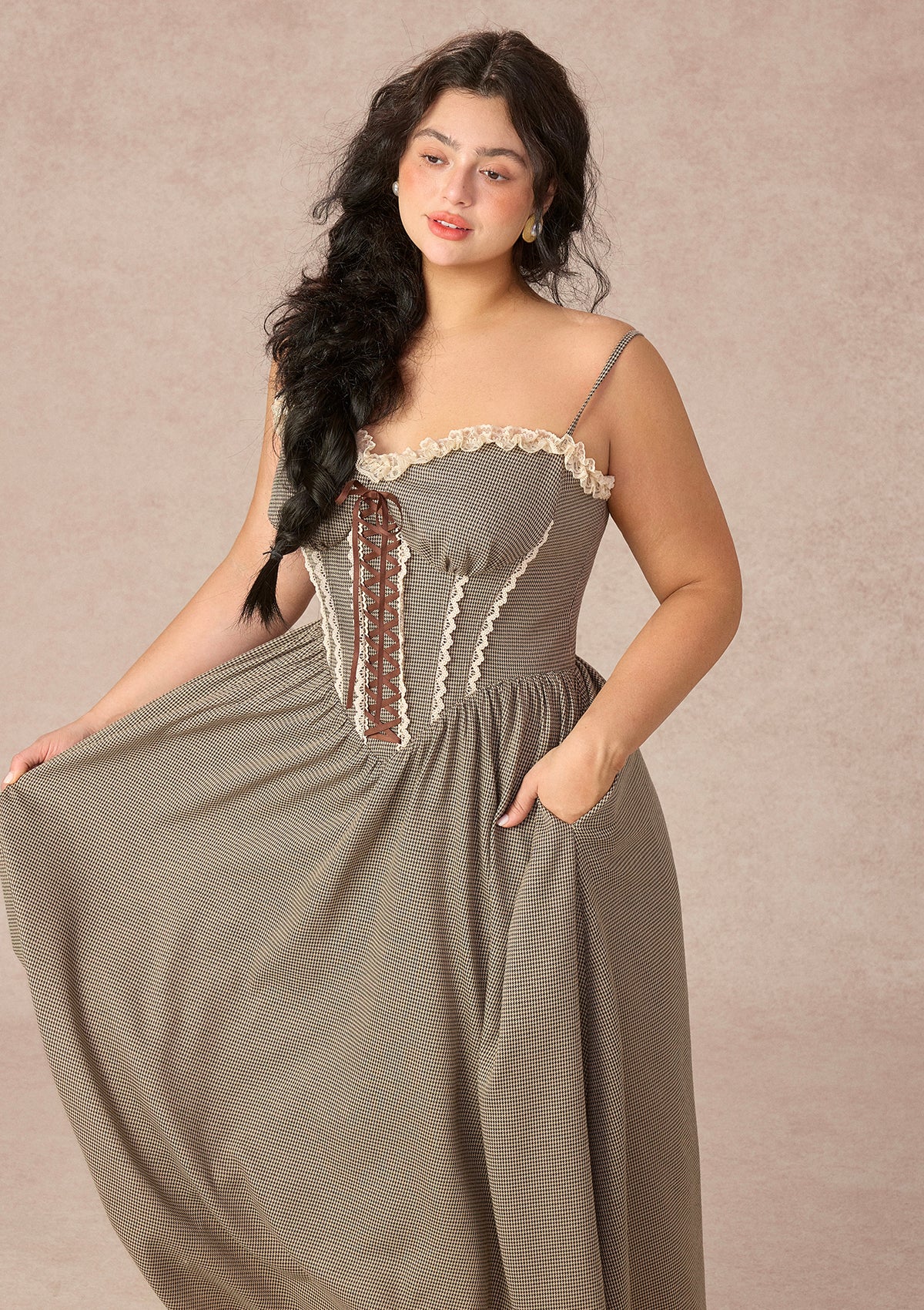 Curve&Plus Bear Date Dress（Long) - Image 8