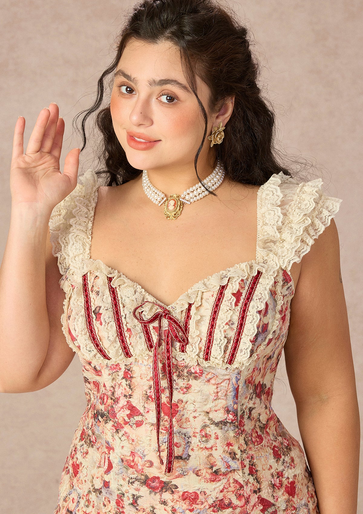 Curve&Plus Fallen Eros Dress - Image 5