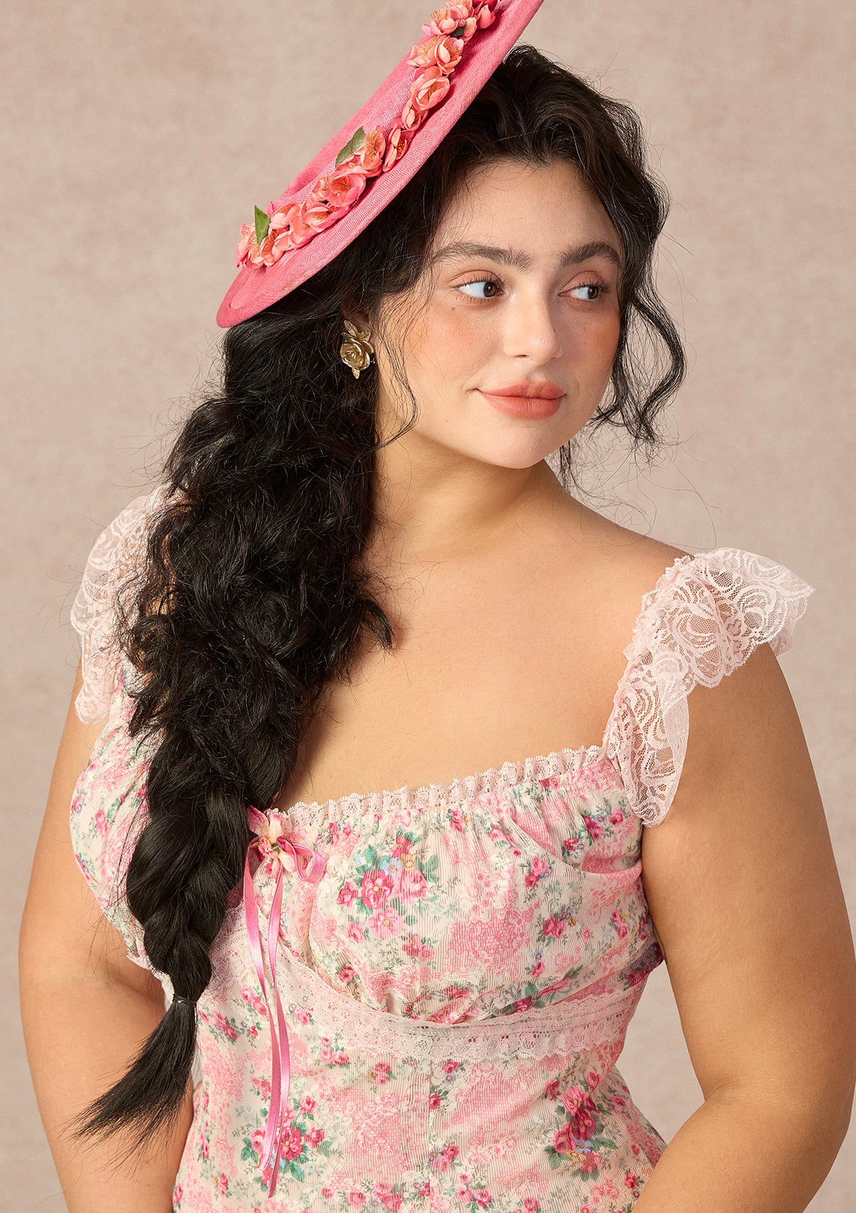Curve&Plus Rose Music Box Dress - Image 4