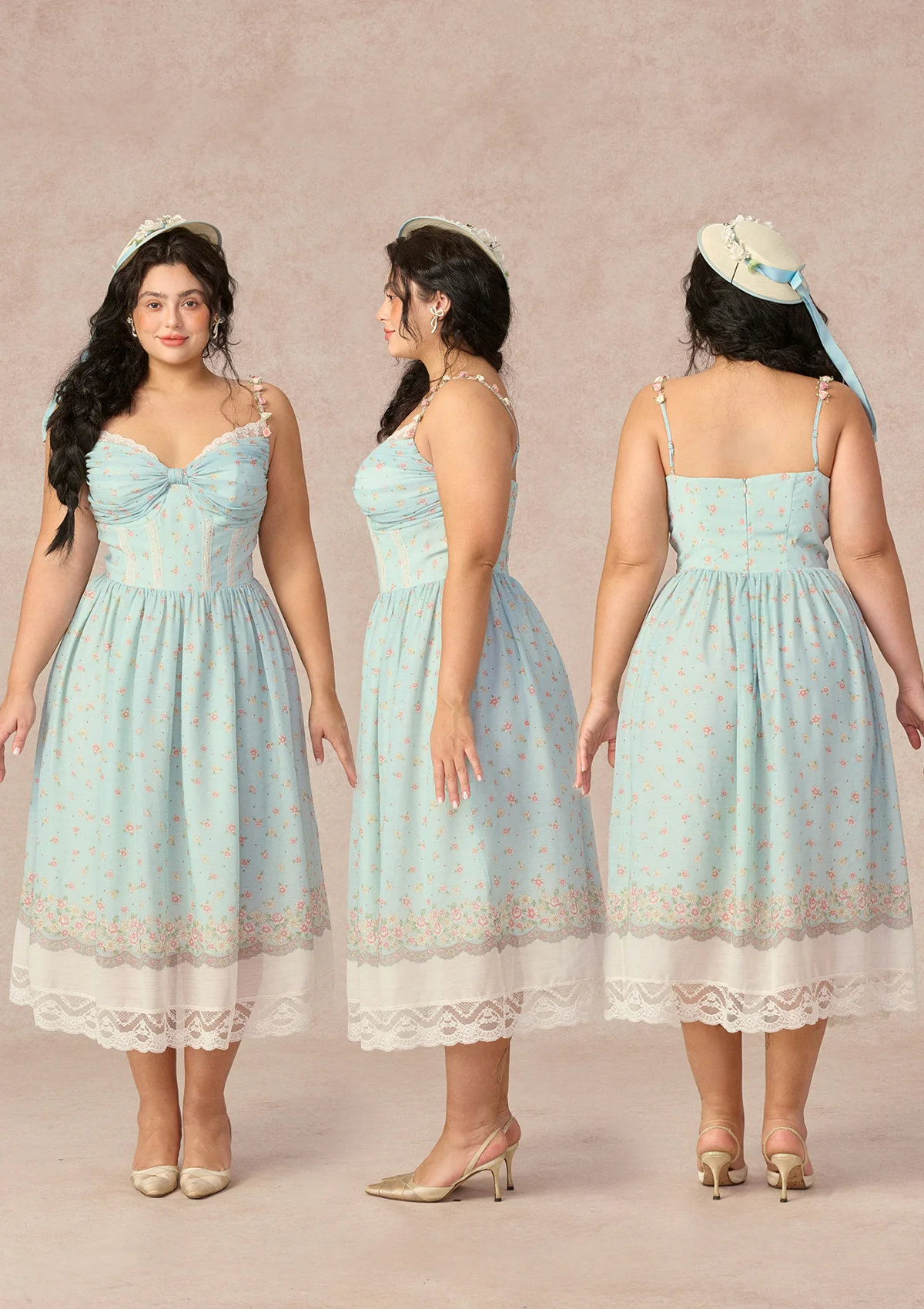 Curve&Plus Woodland Verse Dress - Image 2