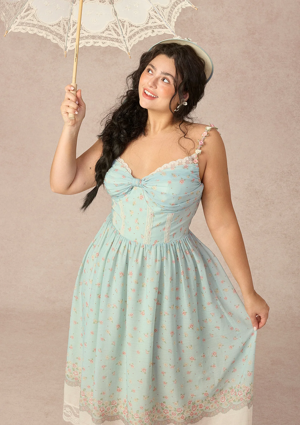 Curve&Plus Woodland Verse Dress - Image 3