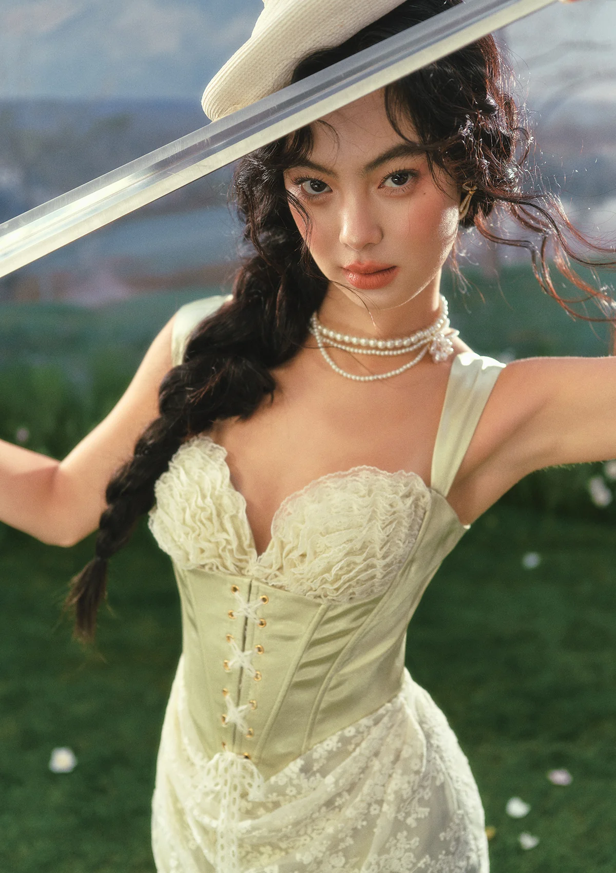 Emerald Warrior Corset Dress - Image 6