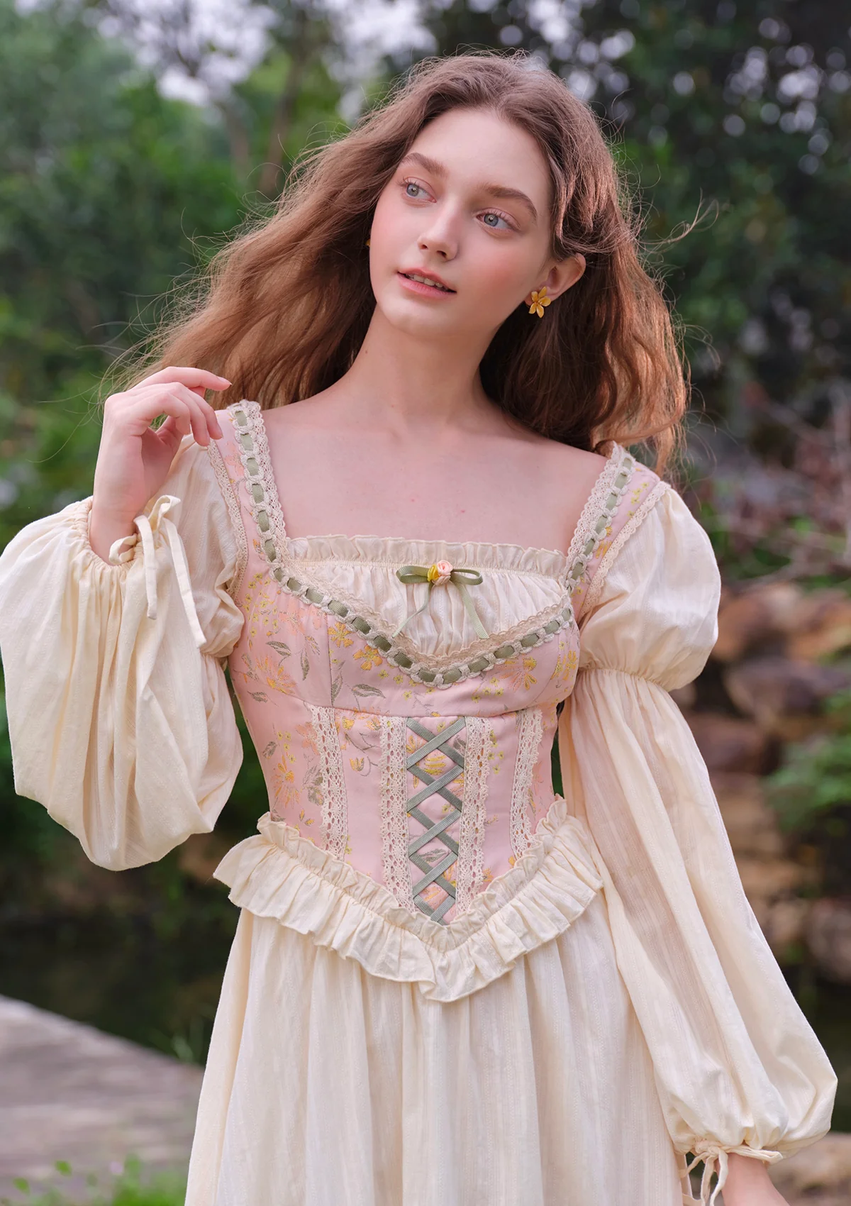 Evelynn's Garden Corset Dress - Image 7