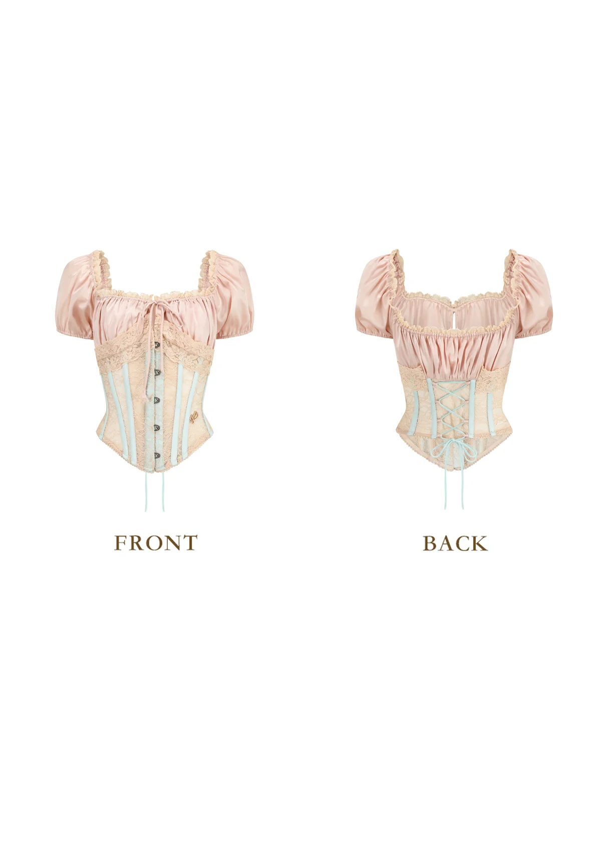 First Peach Vine Corset II - Image 2