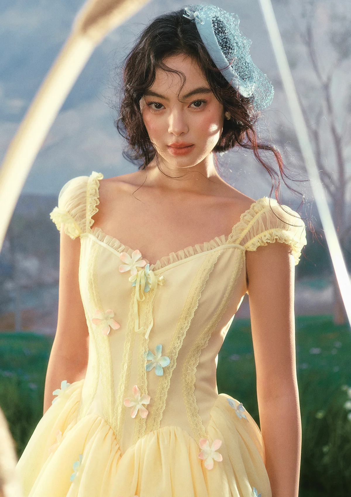 Flower Archer Corset Dress - Image 5