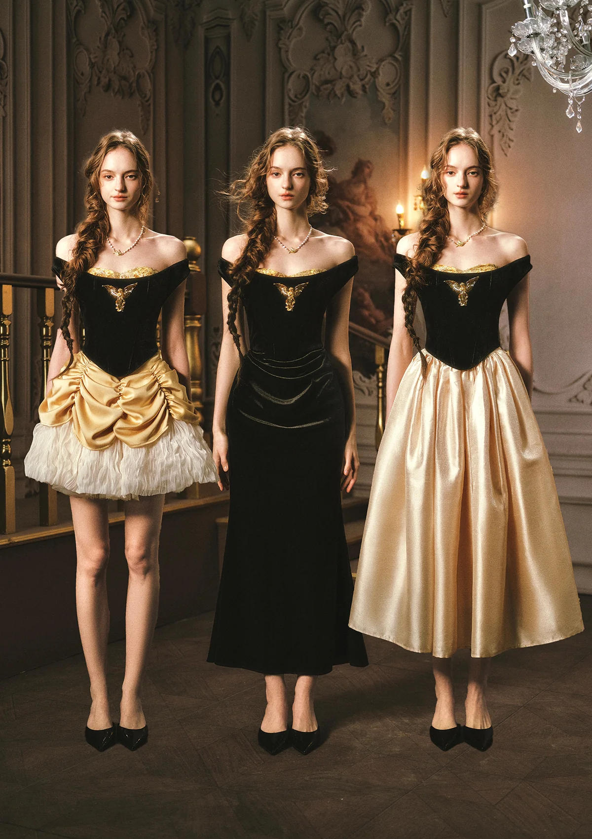 Golden Eagle Goddess Corset - Image 2