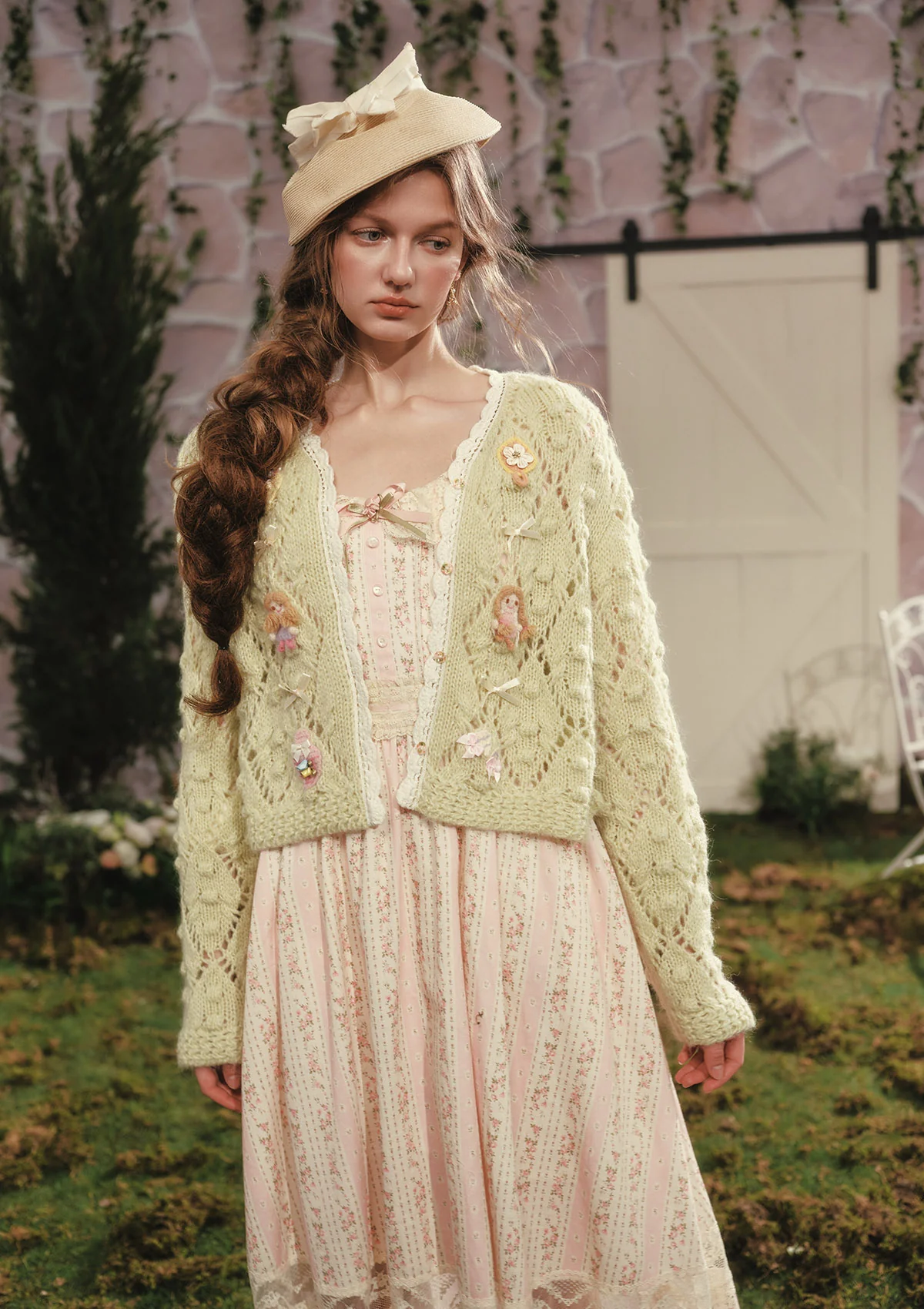 Honey Flower Notes Dress - Image 8