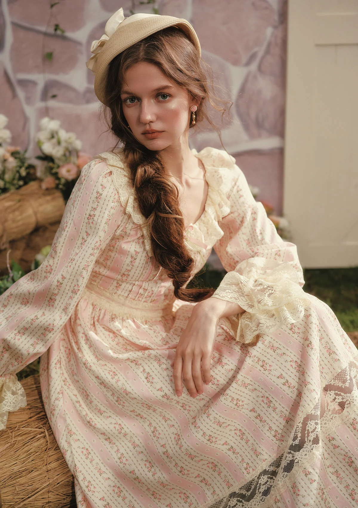 Honey Flower Notes Dress - Image 9