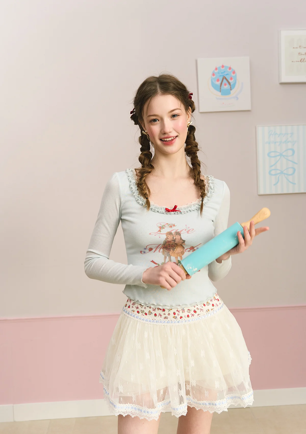 Little Berry Chef Bottom Shirt - Image 9