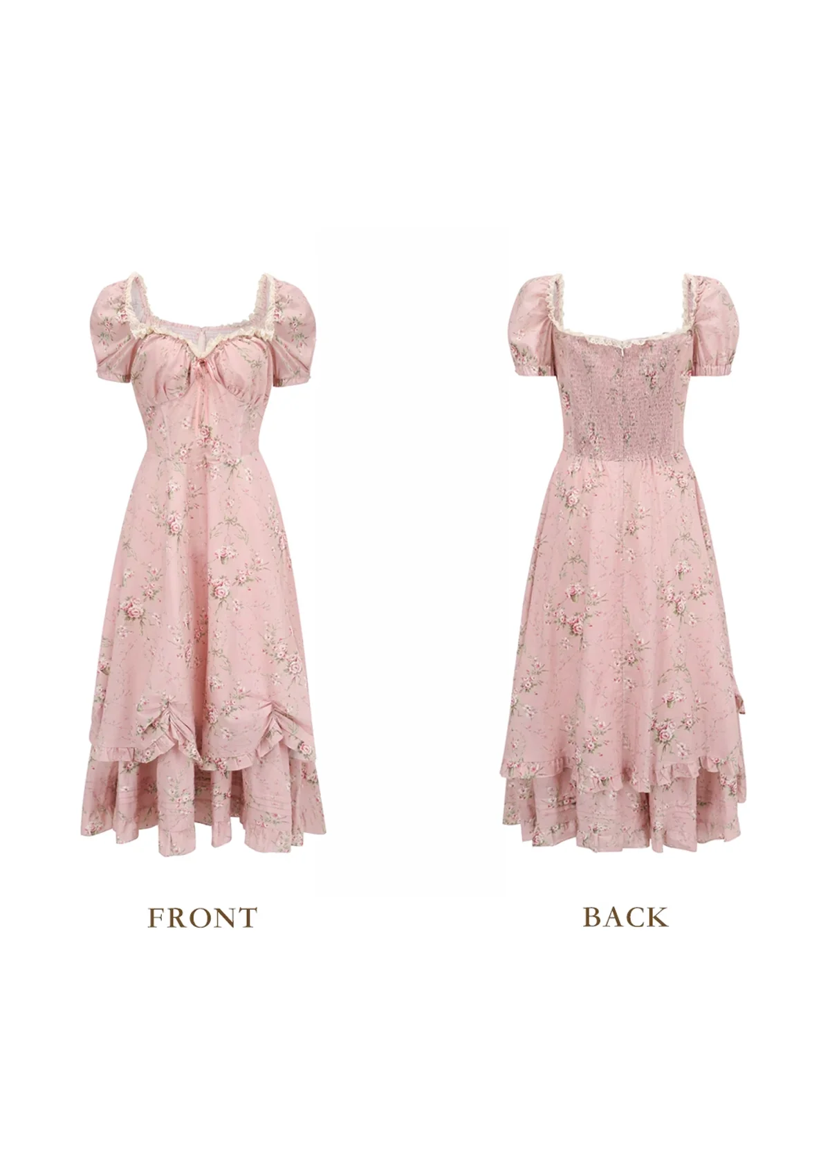 Curve & Plus Rosa Rubus Story Corset Dress - Image 2