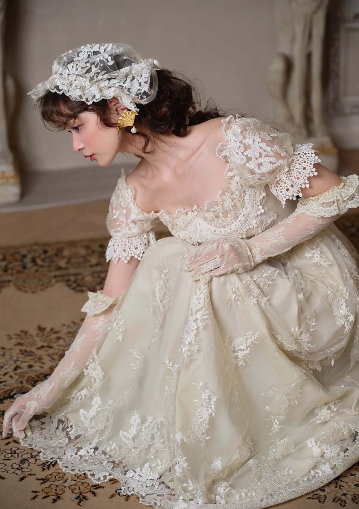 The Tear of Blossom and Candle Corset Dress - Image 8