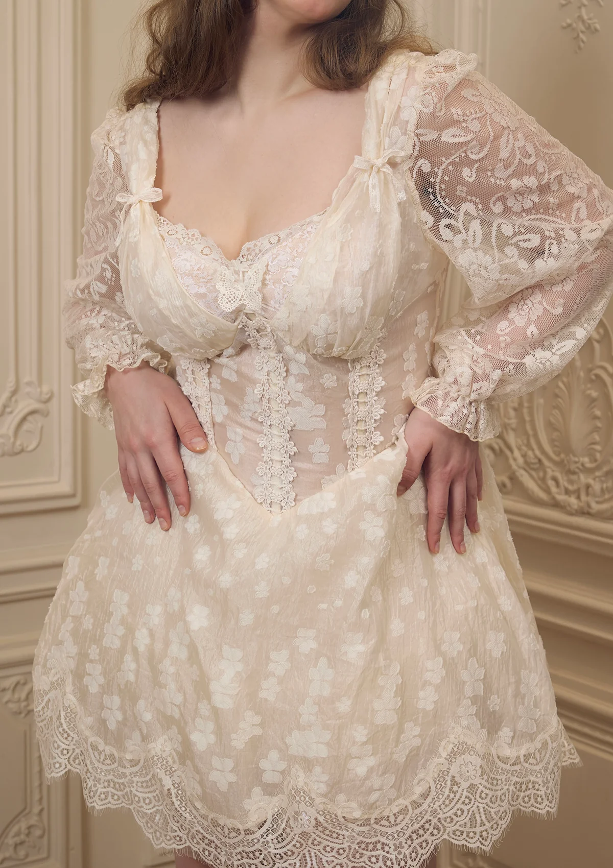 Curve & Plus Butterfly Dollhouse Corset Dress - Image 8