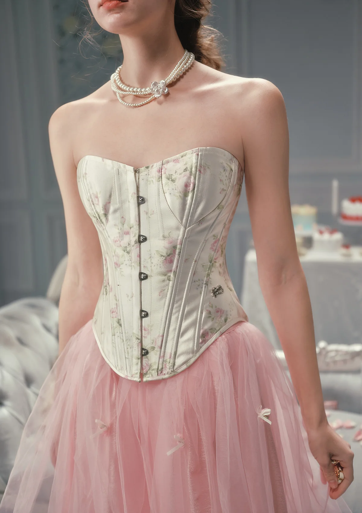 Love Flower Notes Corset - Image 7