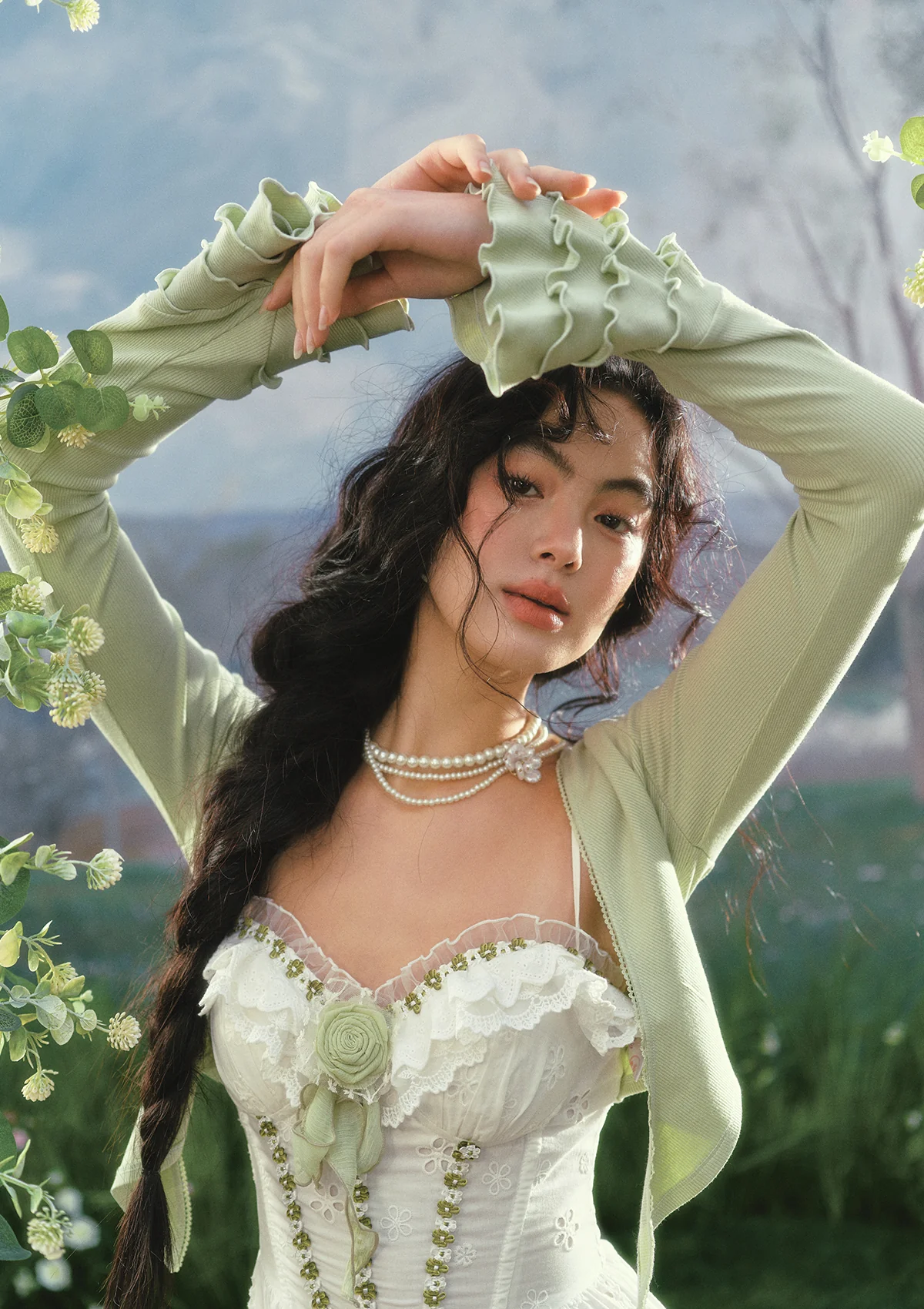Mint in Season Corset Dress - Image 4