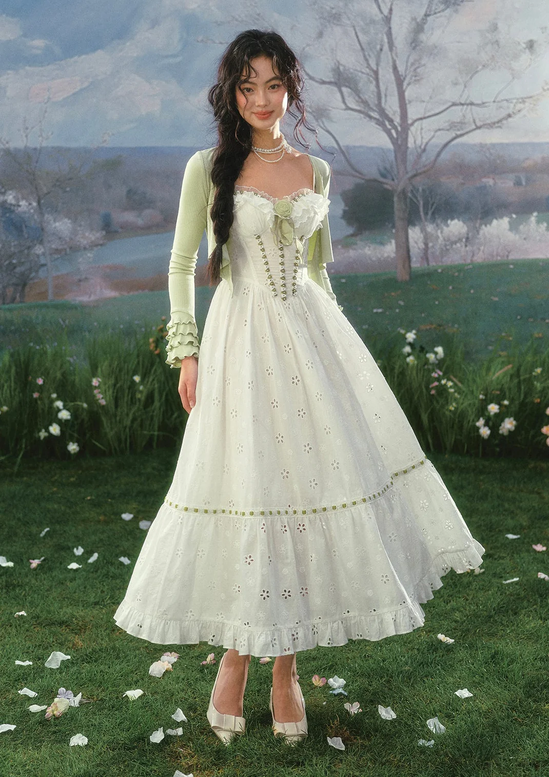 Mint in Season Corset Dress - Image 7