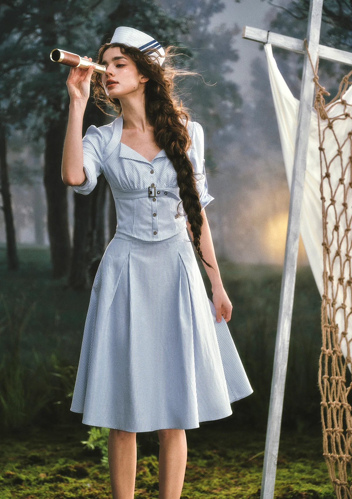 Nautical Lover (Hunting Style) Skirt - Image 5