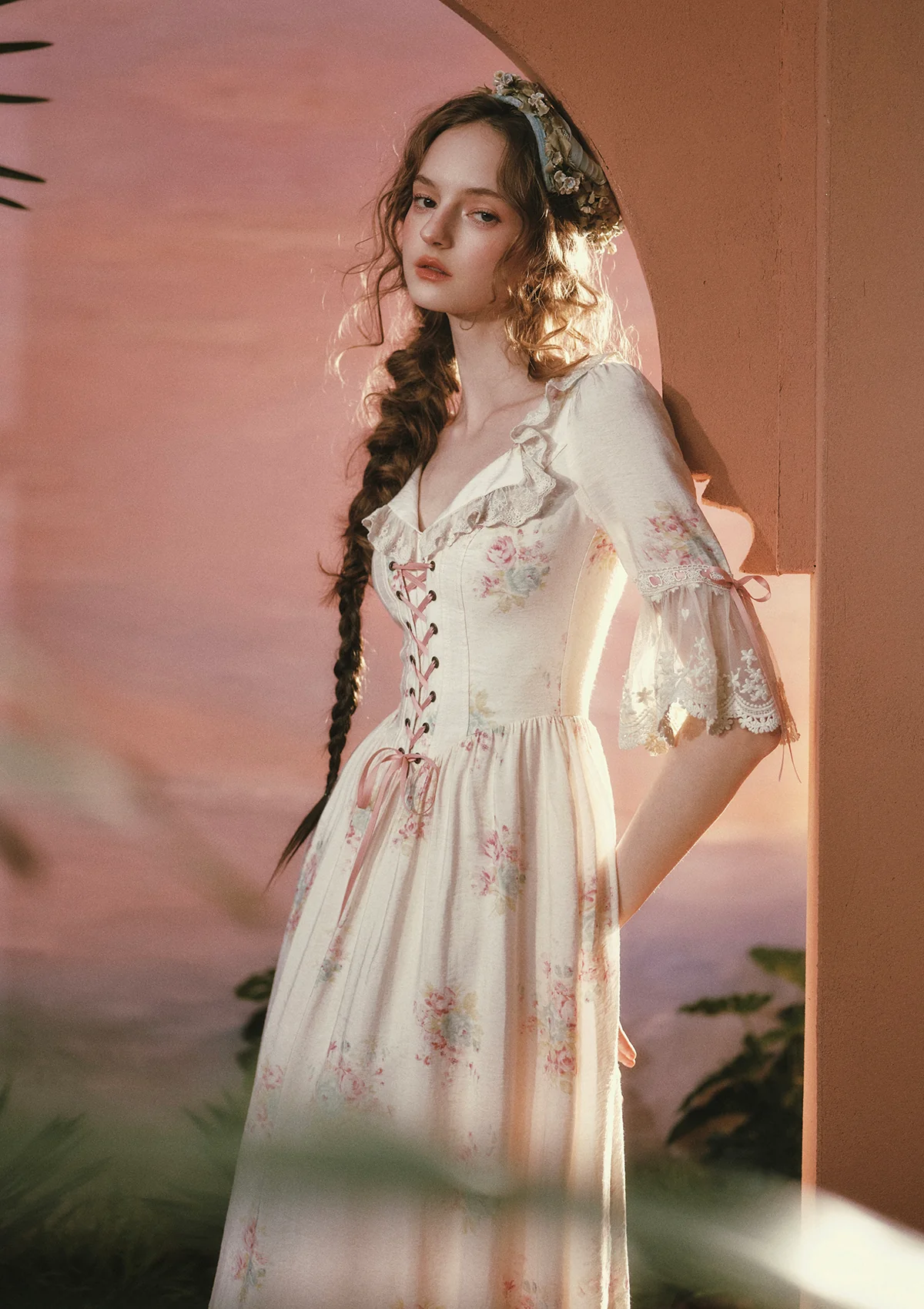 Palm Garden Dress - Image 7