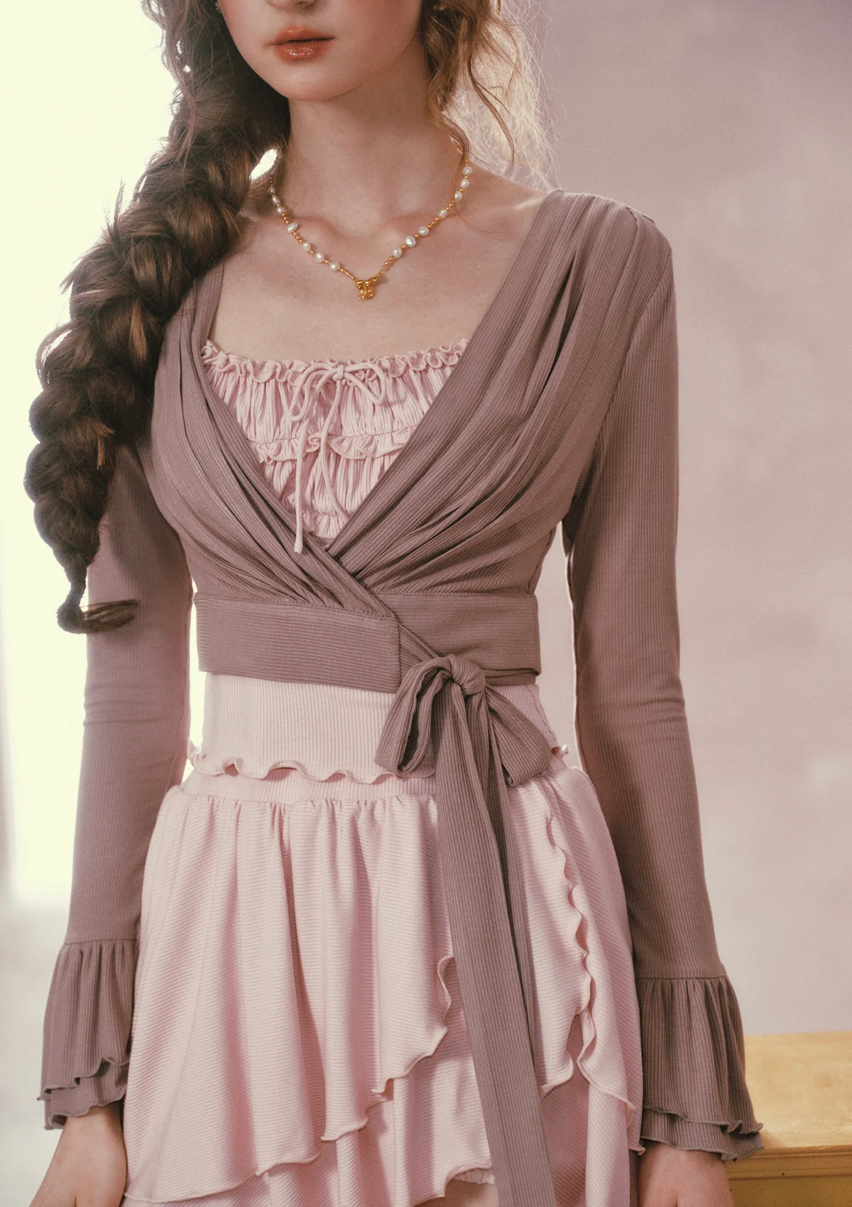 Pink Mist Ballet Top - Image 6