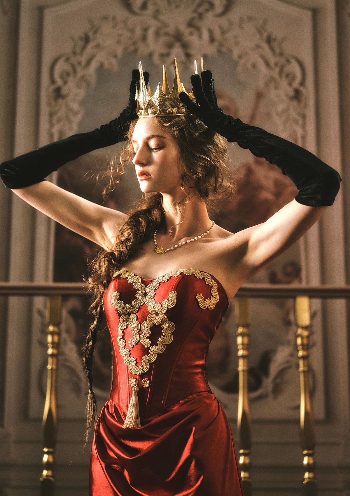 Queen Heart Corset Dress - Image 7