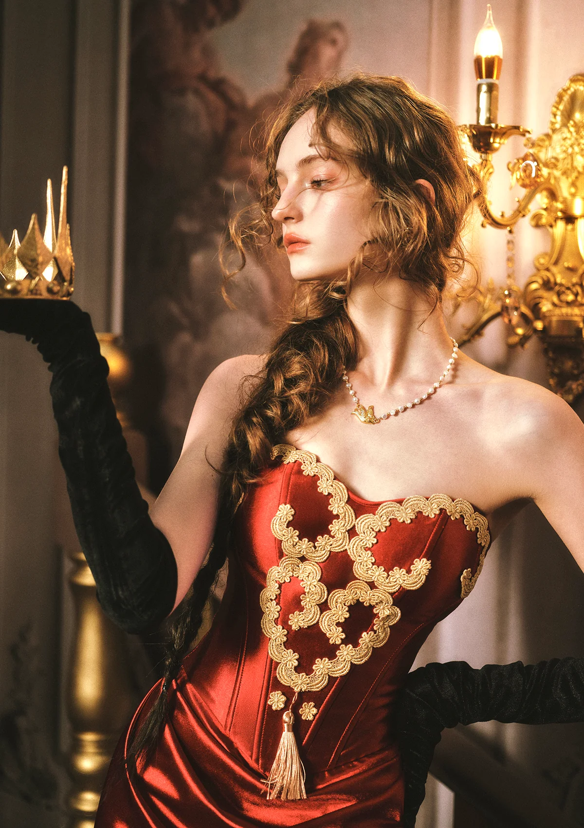 Queen Heart Corset Dress - Image 9