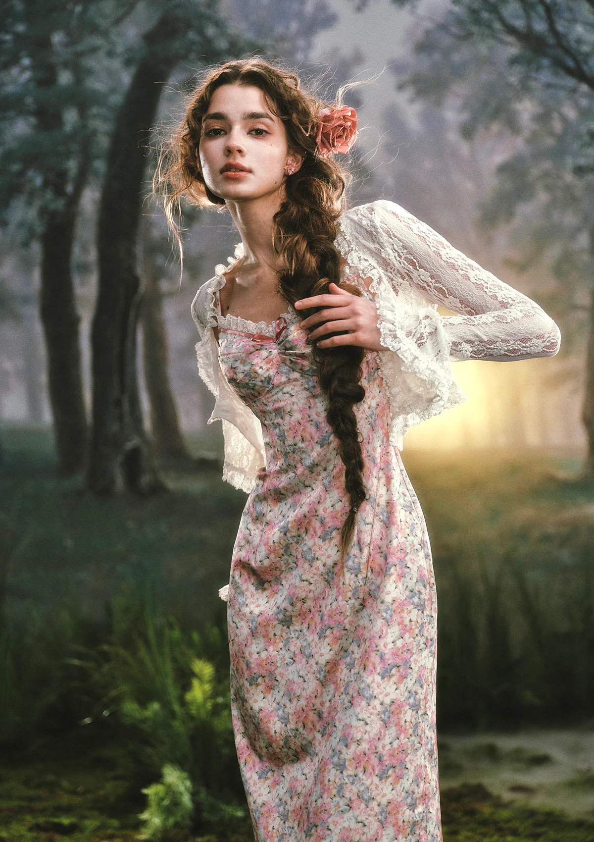 Rose Mist Path Dress - Image 11