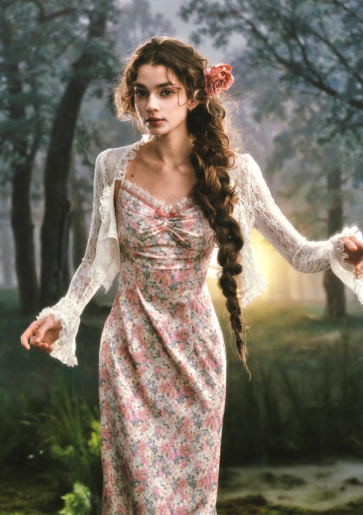 Rose Mist Path Dress - Image 7