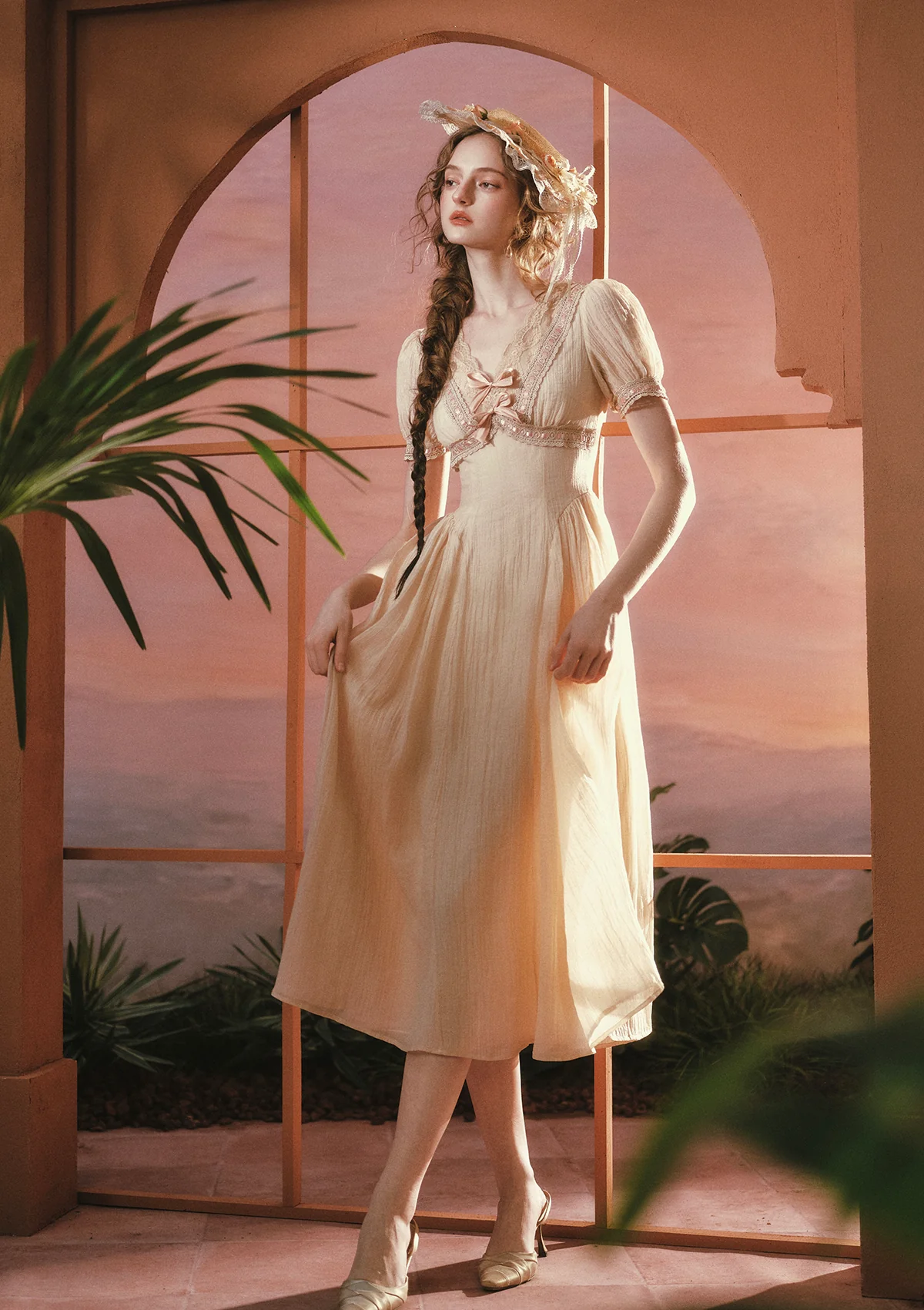 Sunset Rose Dress - Image 6