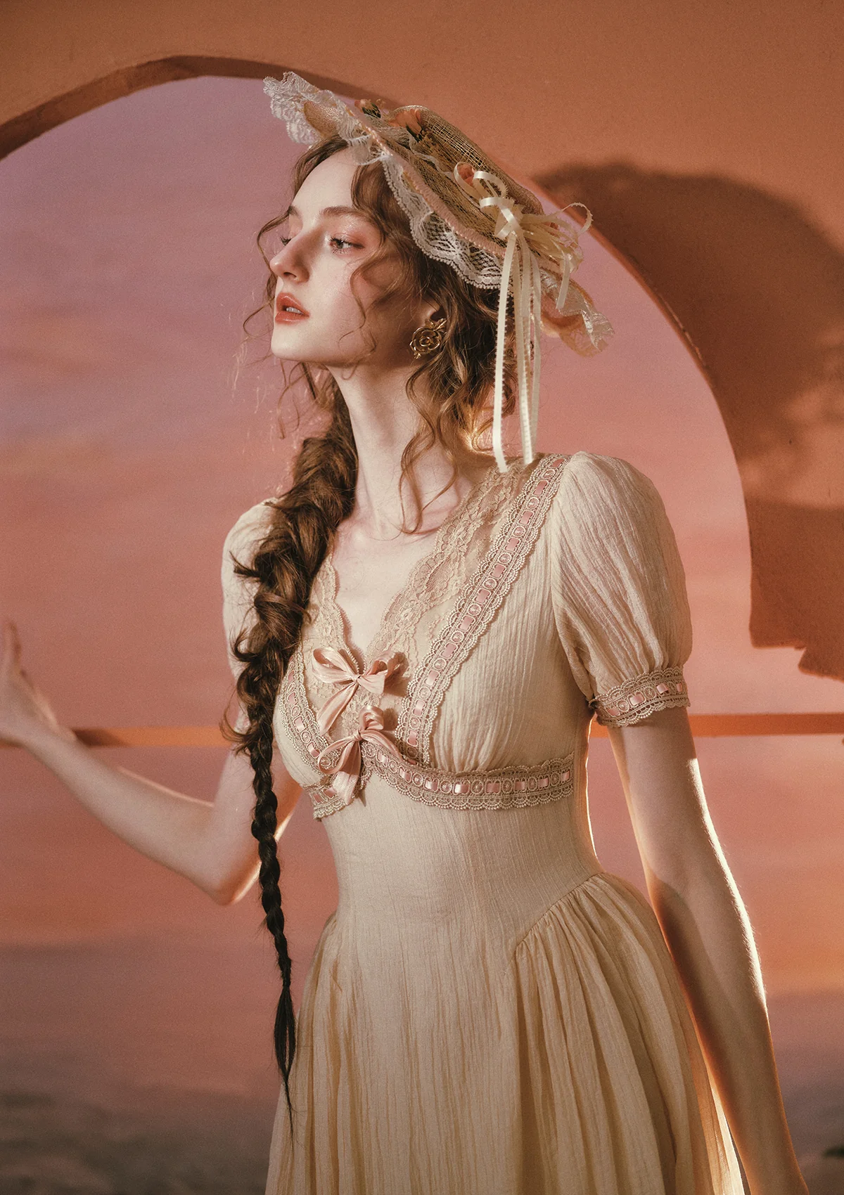 Sunset Rose Dress - Image 8