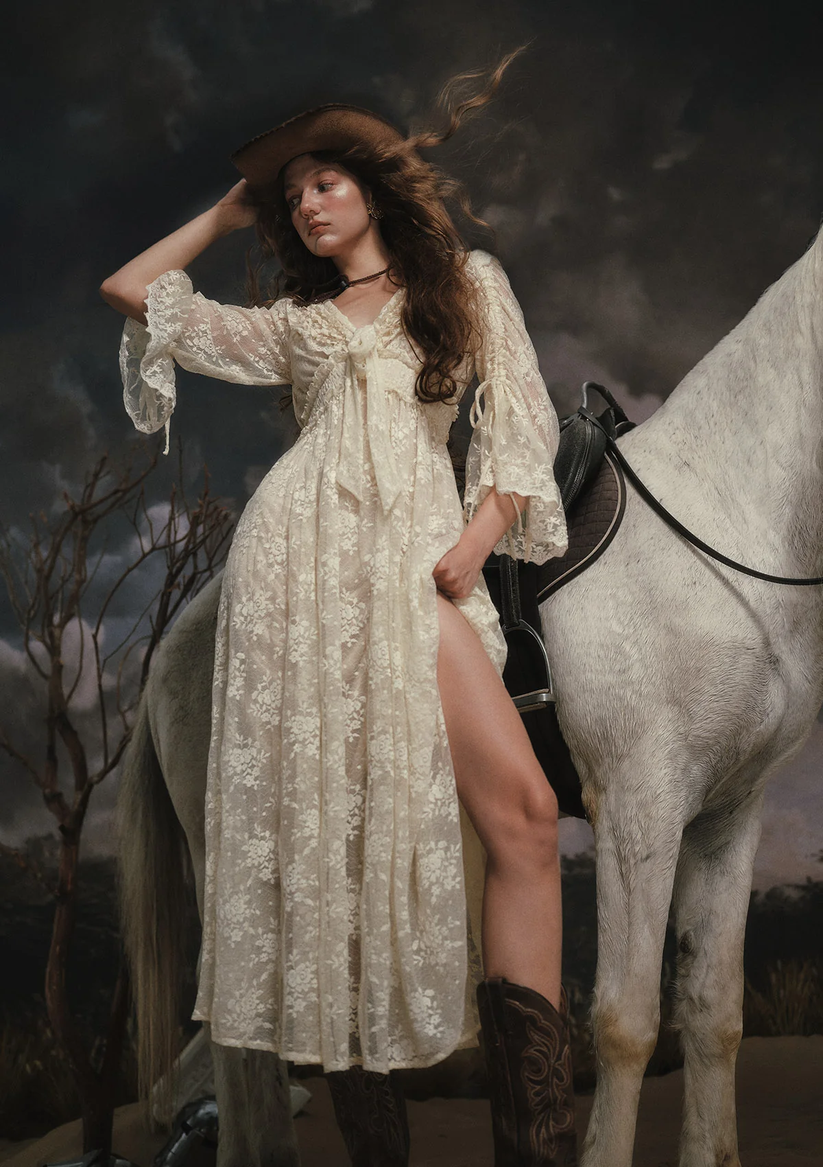 White Horse Princess Dress - Image 7