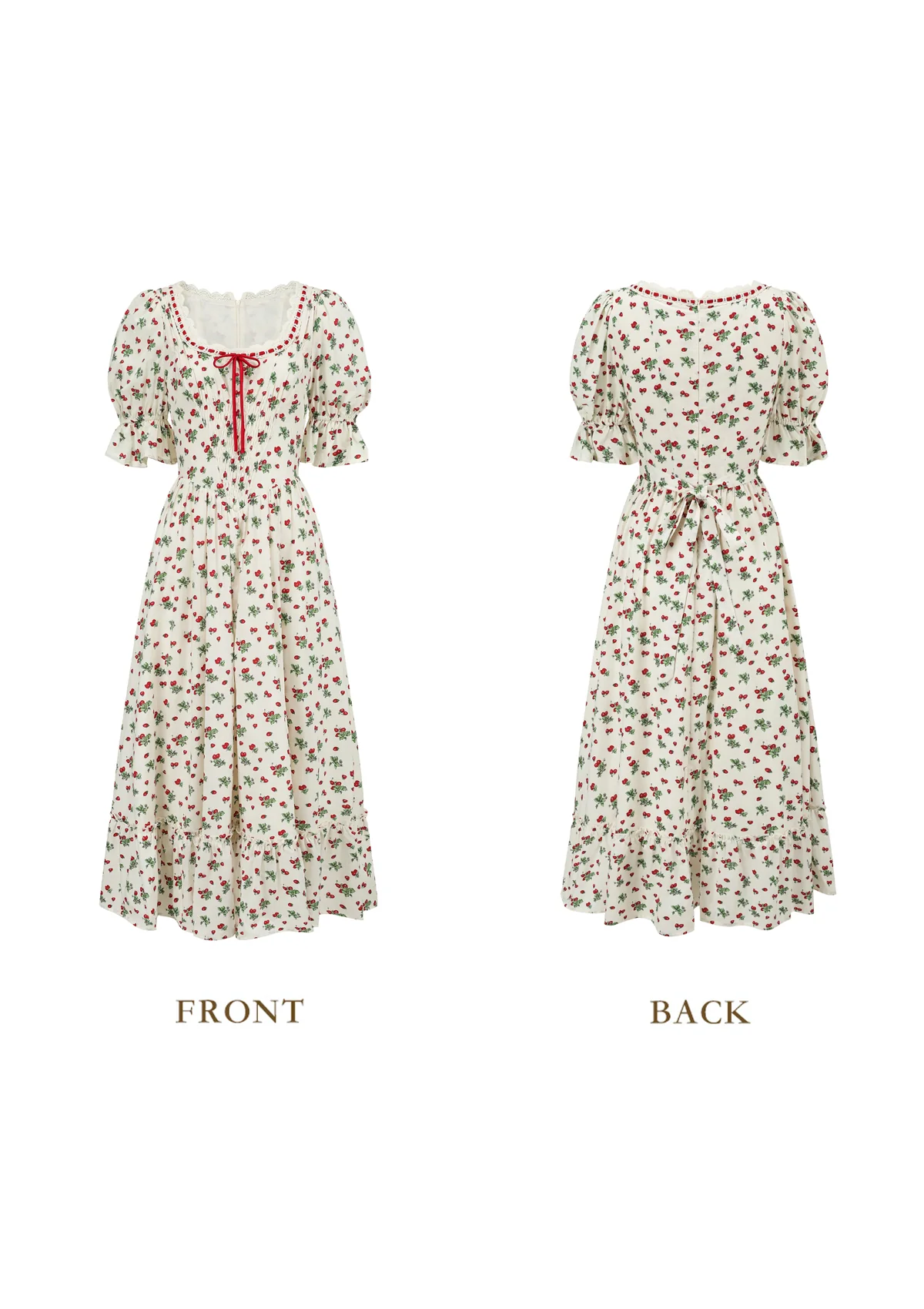 Wild Strawberry Paradise Dress - Image 2